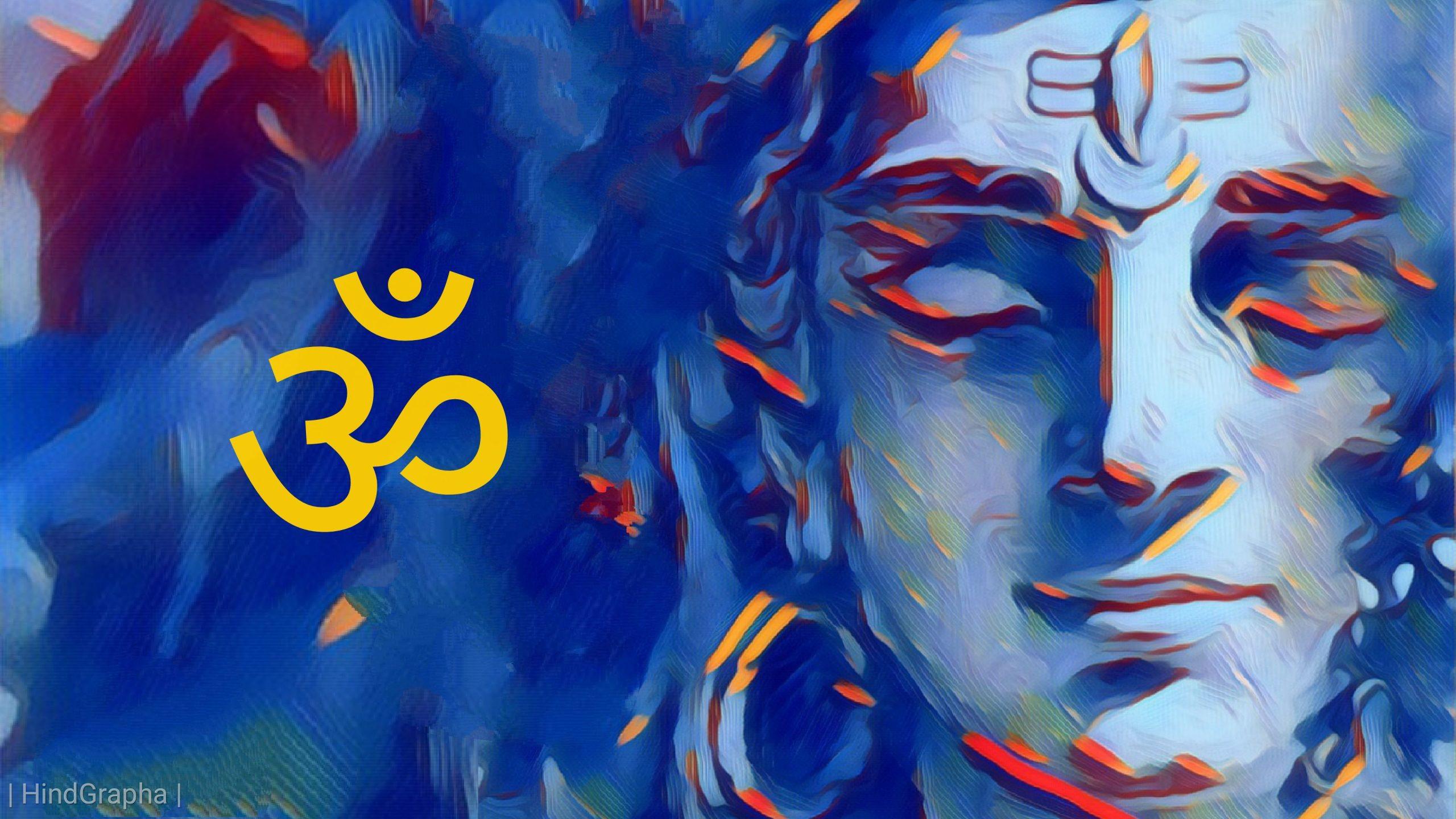 2560x1440 The Mighty God Lord Shiva 4K Image Download For PC