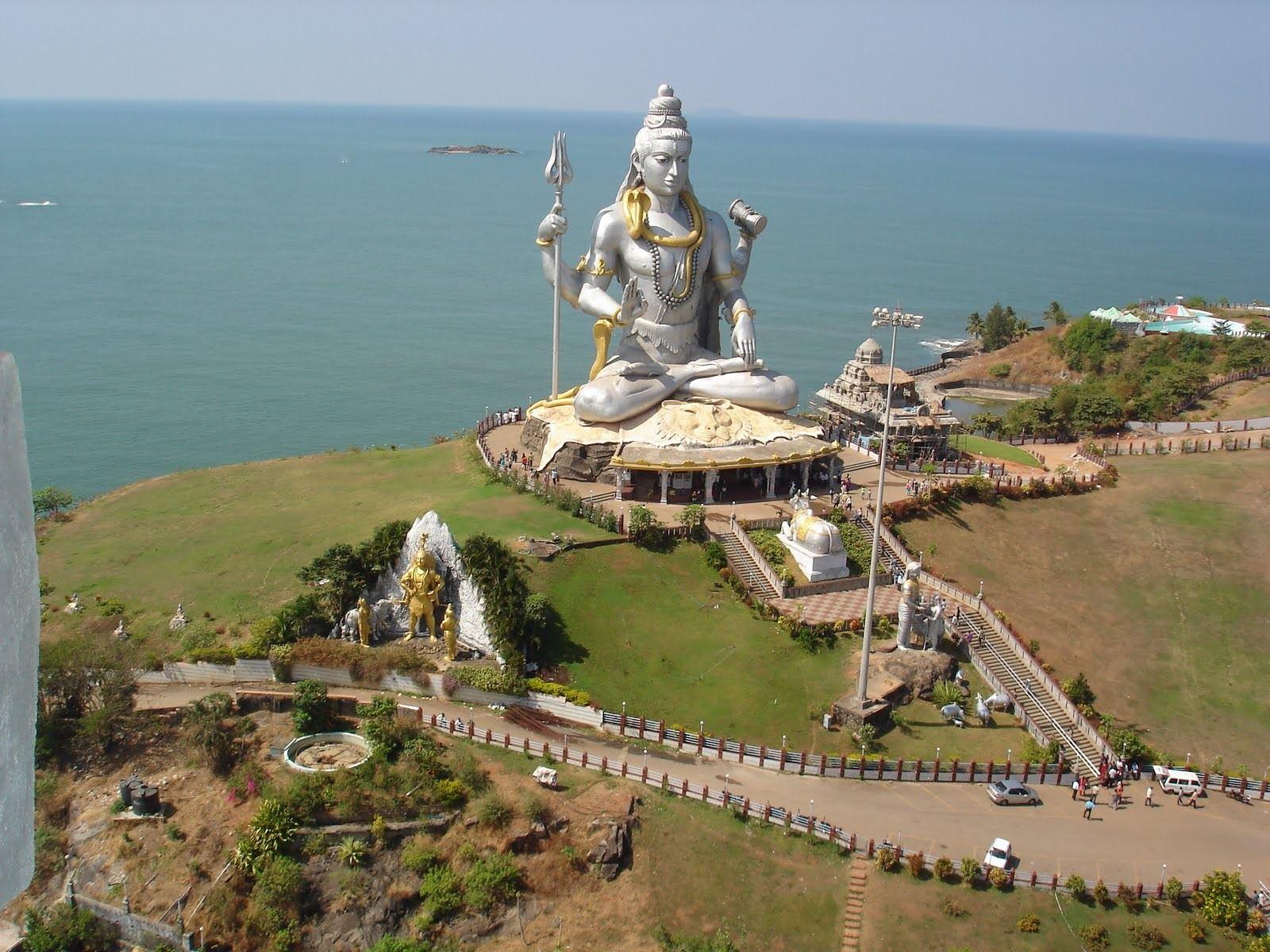 1600x1200 Lord Shiva Statue Wallpaper & Lord