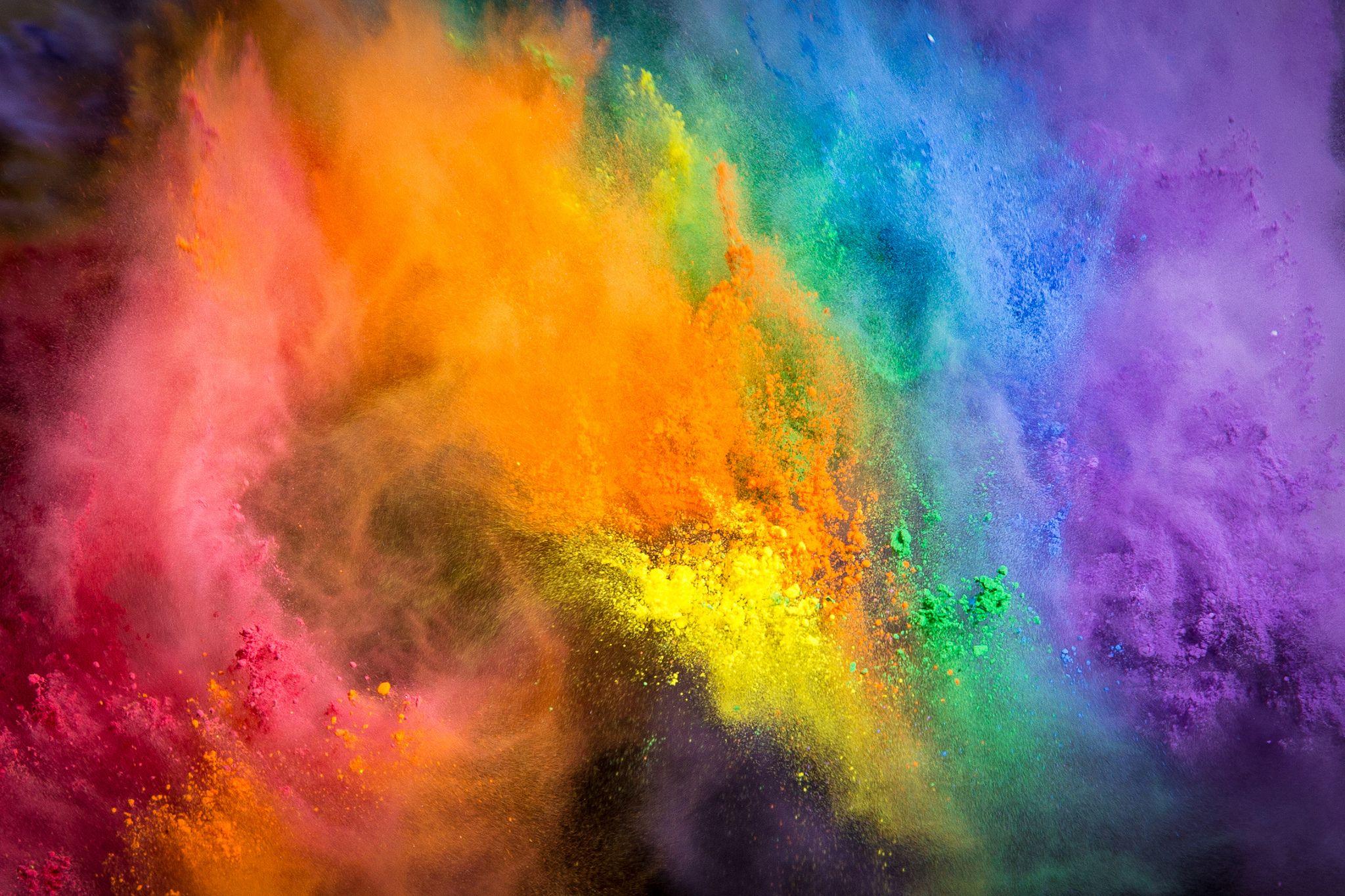 2048x1365 Flash of Color. Painting, Holi colors, Powder paint