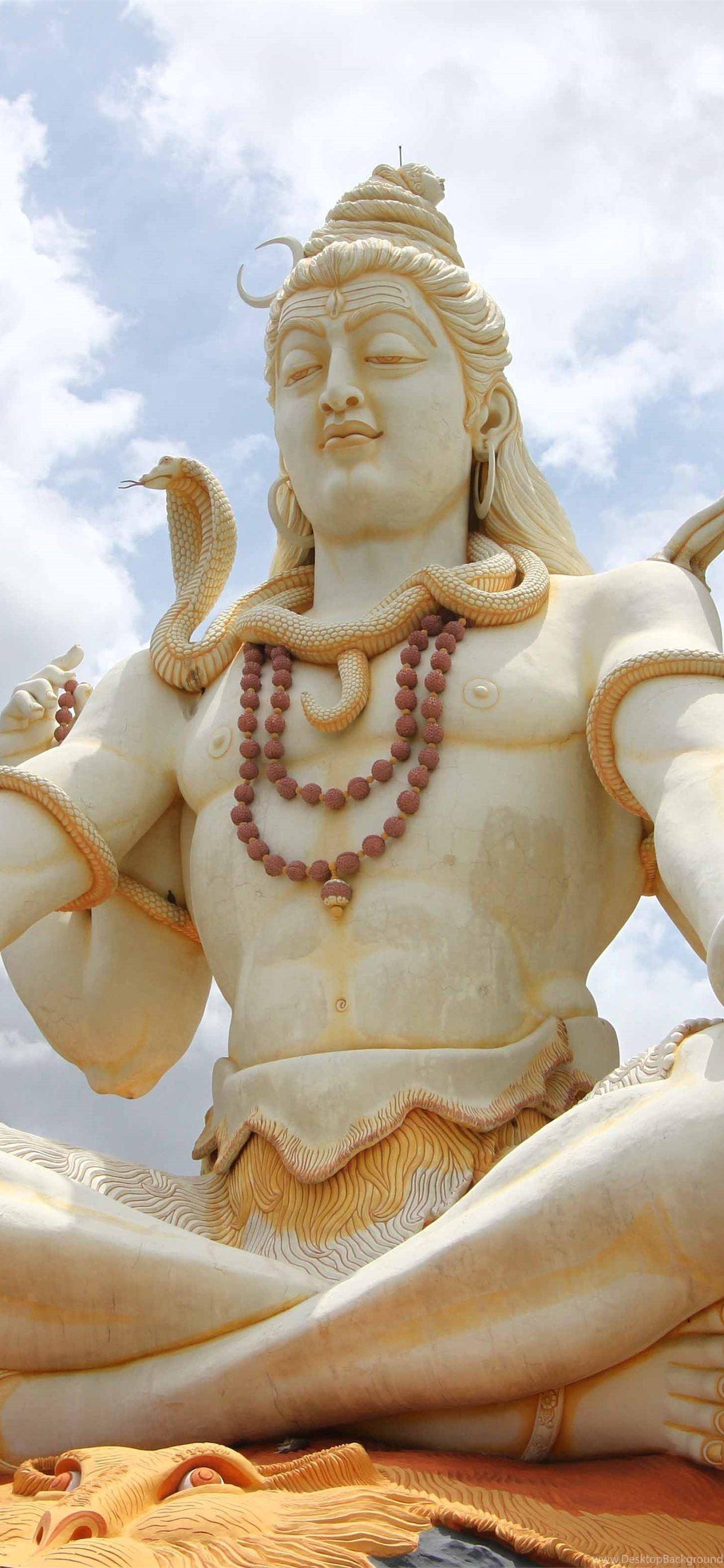 1284x2778 Hindu God Lord Shiva Big Idol HD Desktop Backgroun. iPhone Wallpaper Free Download