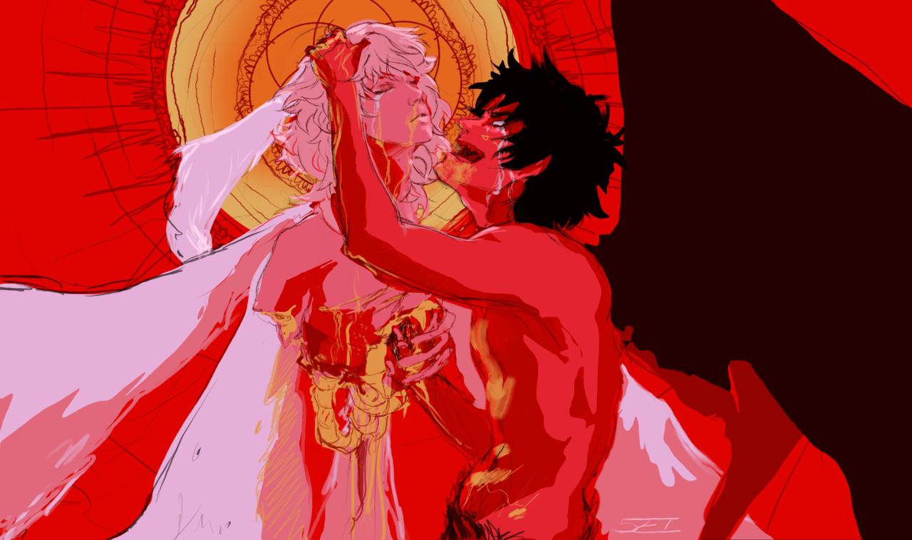 1280x758 Revenge- By sei531 on Tumblr. Devilman crybaby, Aesthetic anime, Anime prints