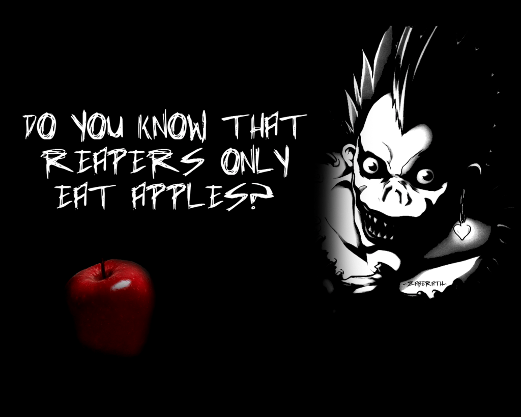 Death Note Apple Wallpapers - Top Free Death Note Apple Backgrounds -  WallpaperAccess