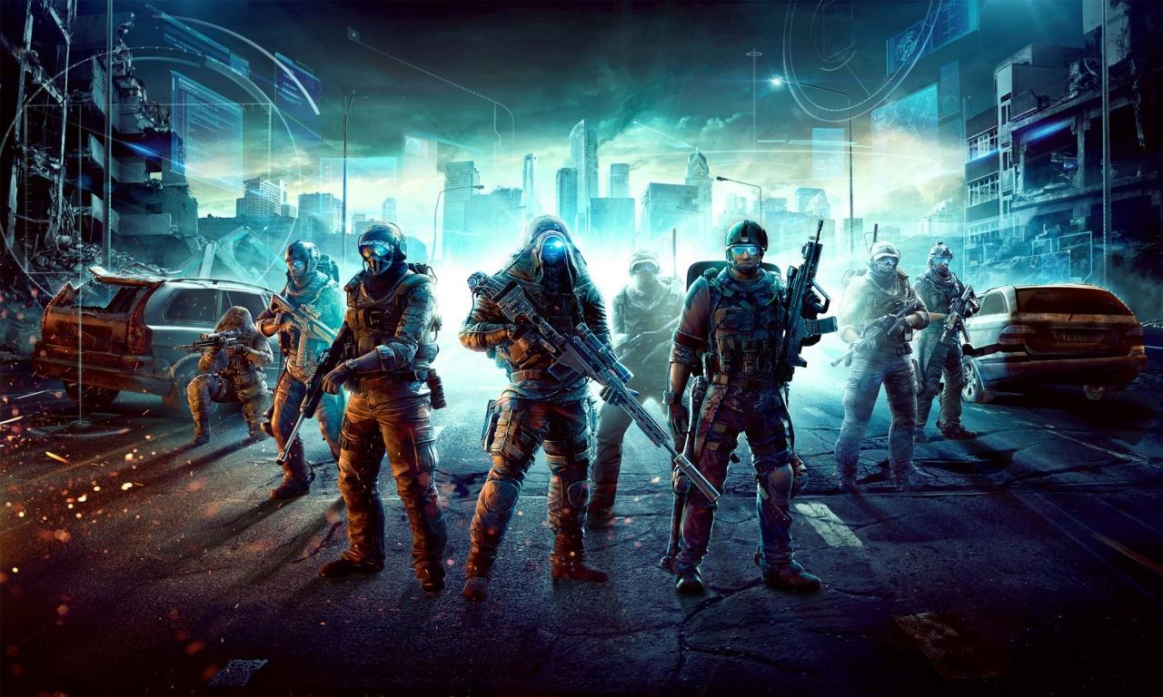 1280x768 Ghost Recon City Soldiers Game Wallpaper