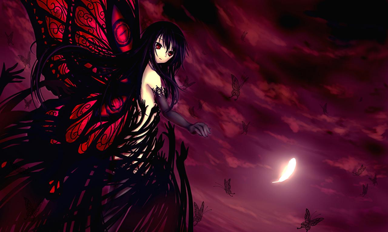 1280x768 Image Accel World Anime young woman 1280x768