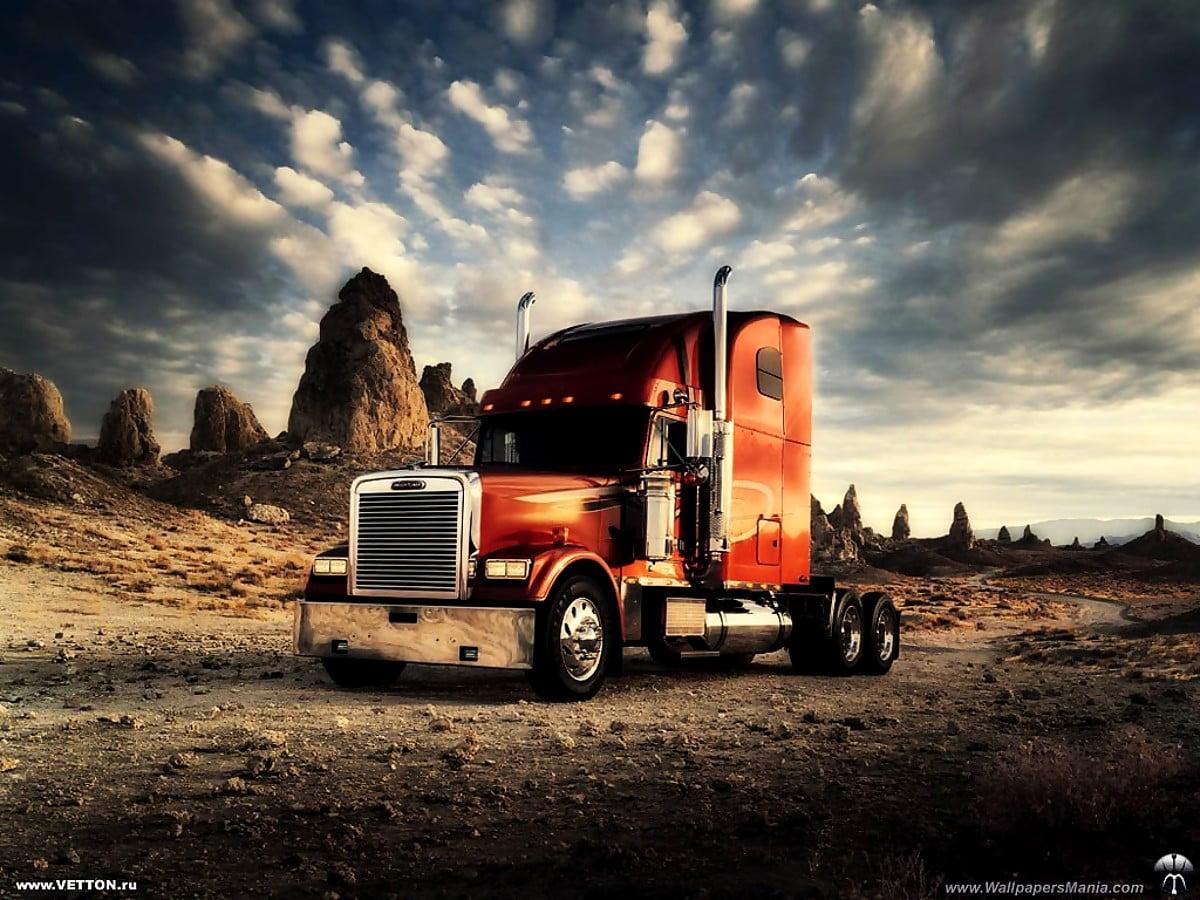 Trailer Truck Wallpapers - Top Free Trailer Truck Backgrounds -  WallpaperAccess