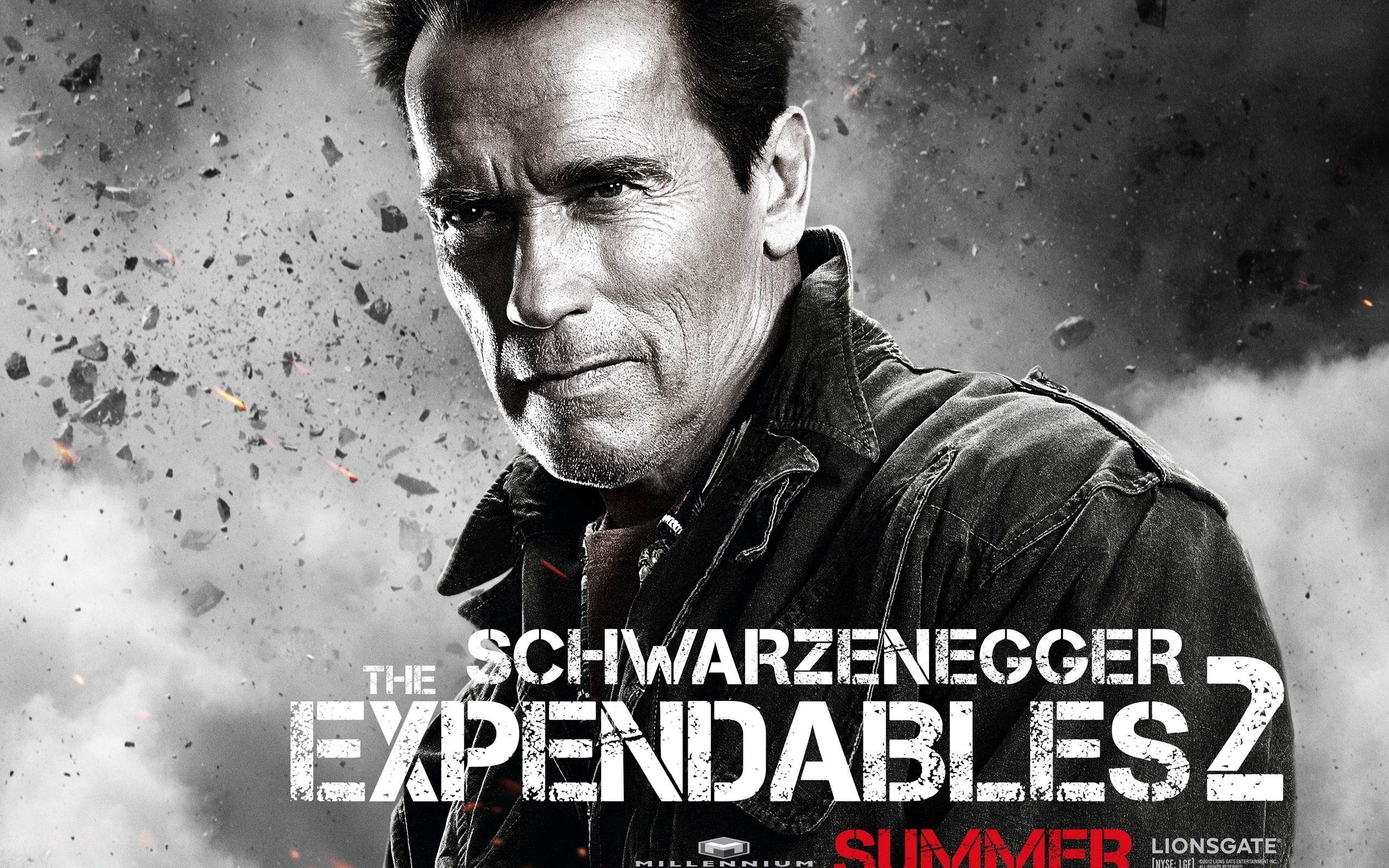 2560x1600 Arnold Schwarzenegger The Expendables 2 HD Movie Wallpaper
