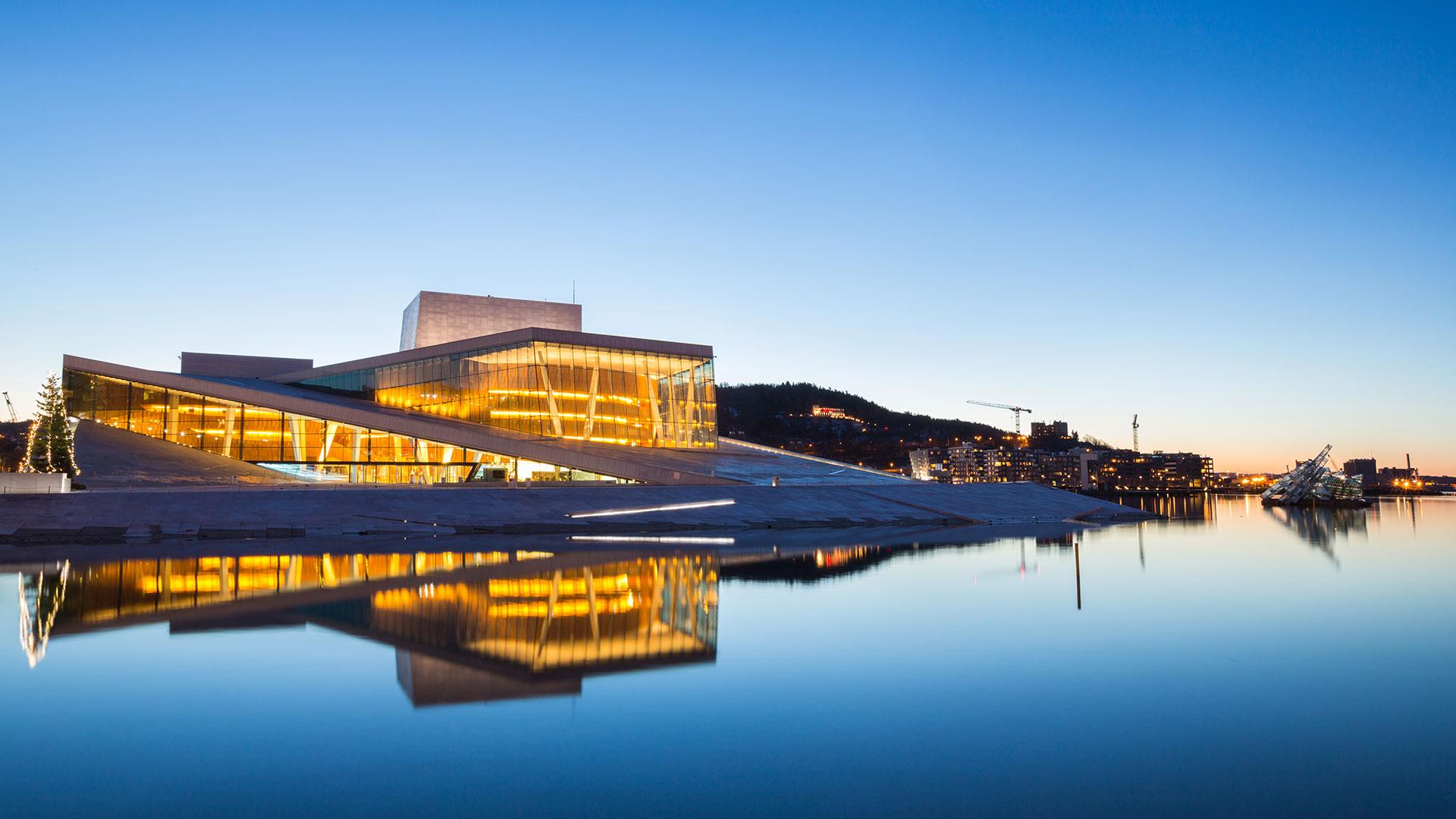 1920x1080 Free photo: Oslo Opera House, Looks, Unique