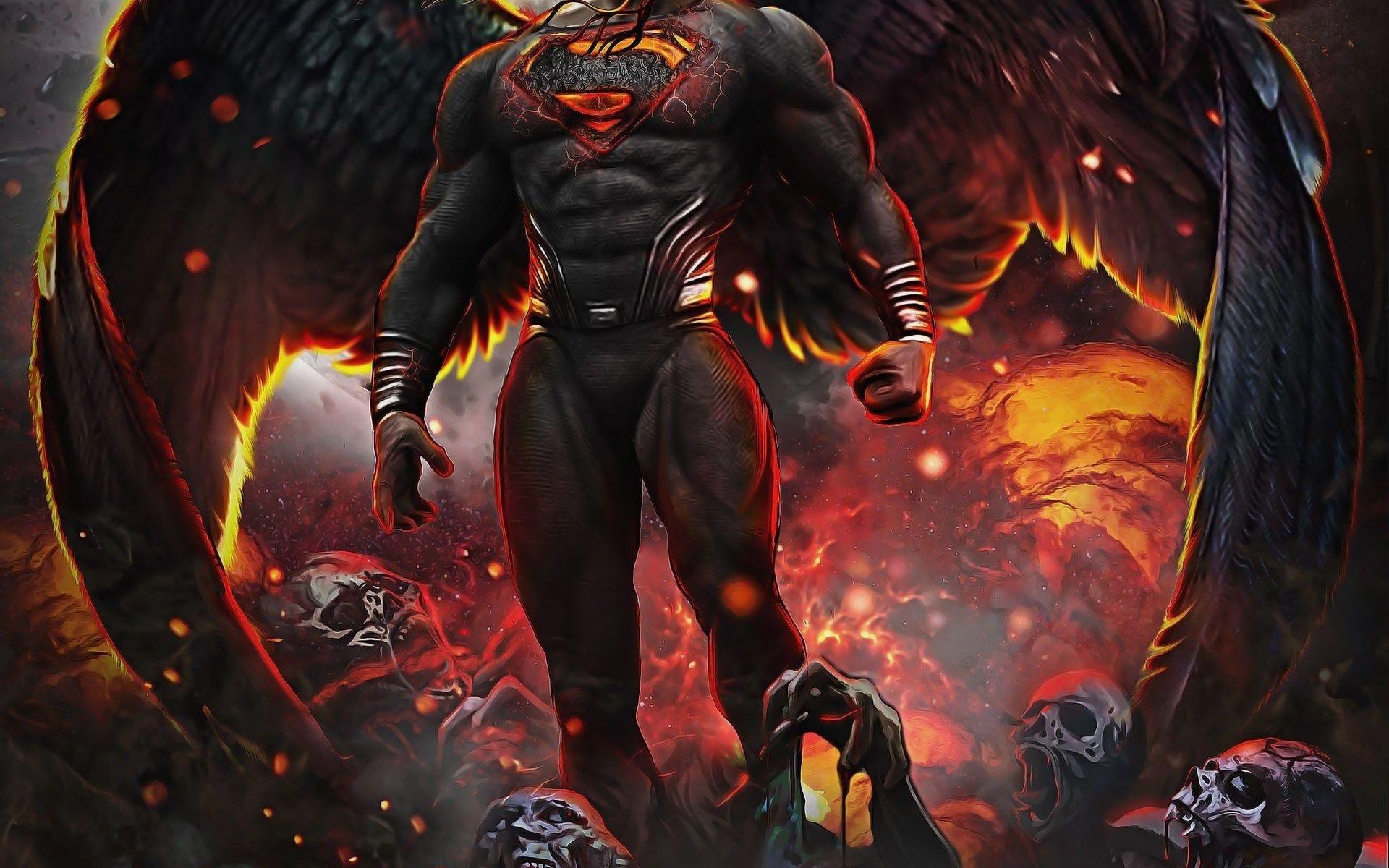 1920x1200 evil wallpaper, fictional character, demon, action adventure game, batman, superhero, supervillain, cg artwork, supernatural creature, games