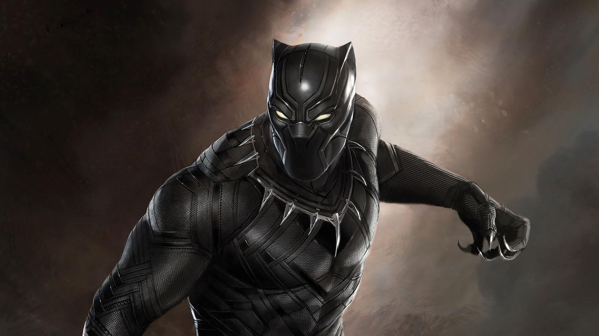 1920x1080 Black Panther, Movies, Artwork Wallpaper HD / Desktop and Mobile Background