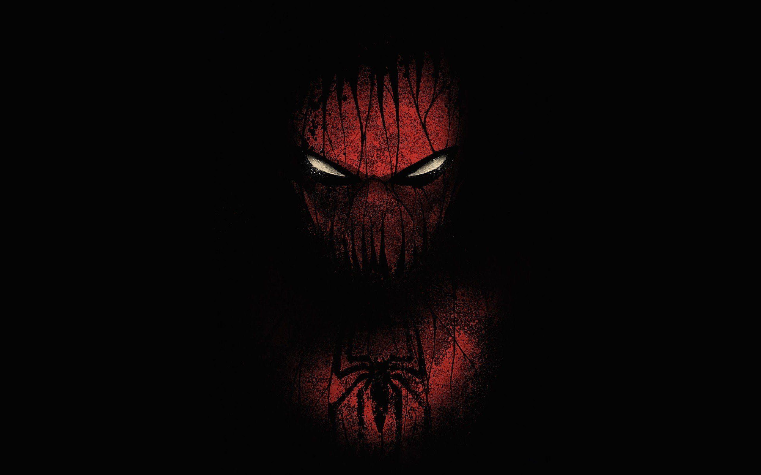 2560x1600 Người nhện đen đỏ, Siêu anh hùng HD, Hình nền 4k, Hình ảnh
