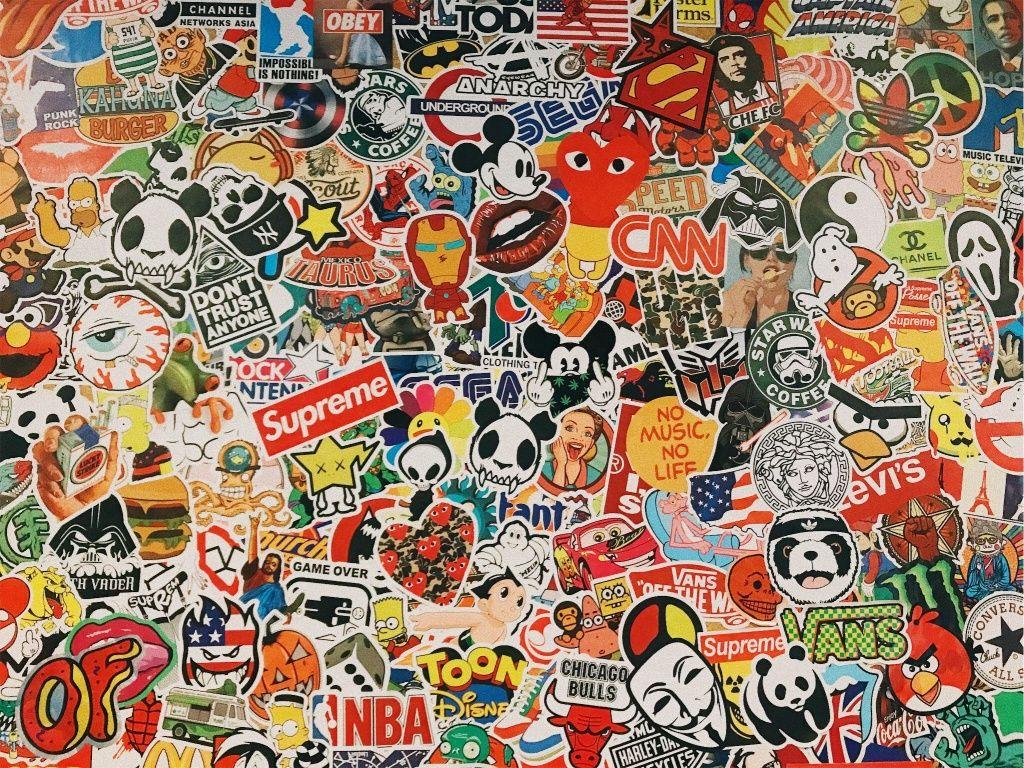 1024x768 VSCO Collage Desktop Wallpaper 2020