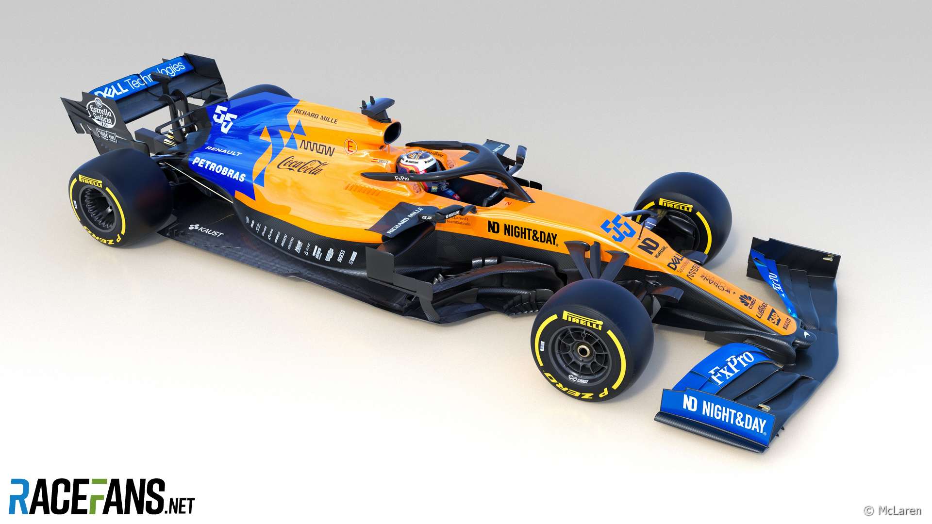 1920x1080 F1: Less McLaren orange on team's revised stealth livery
