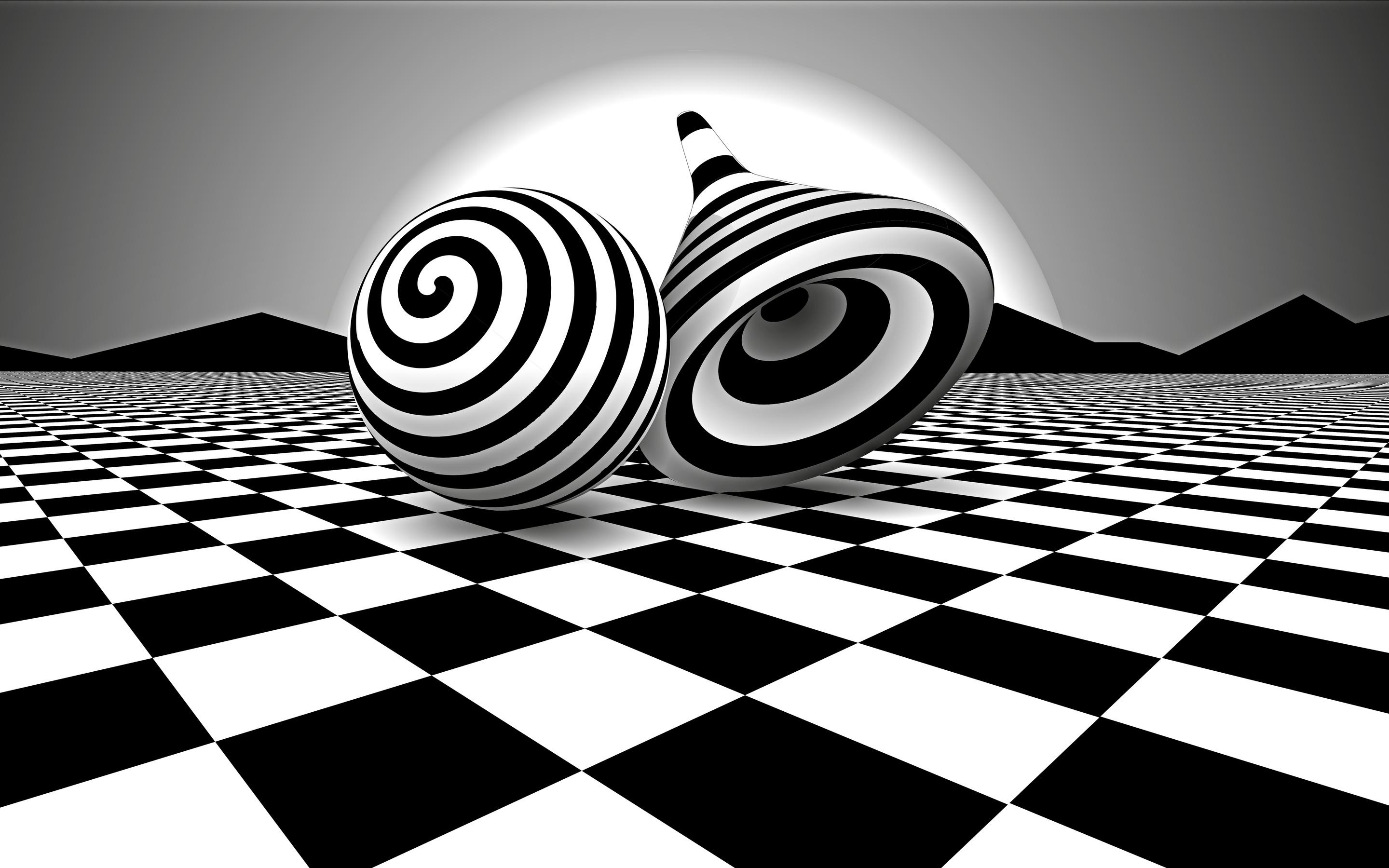 2880x1800 Black White Optical Illusion Macbook Pro Retina HD 4k Wallpaper, Image, Background, Photo and Picture