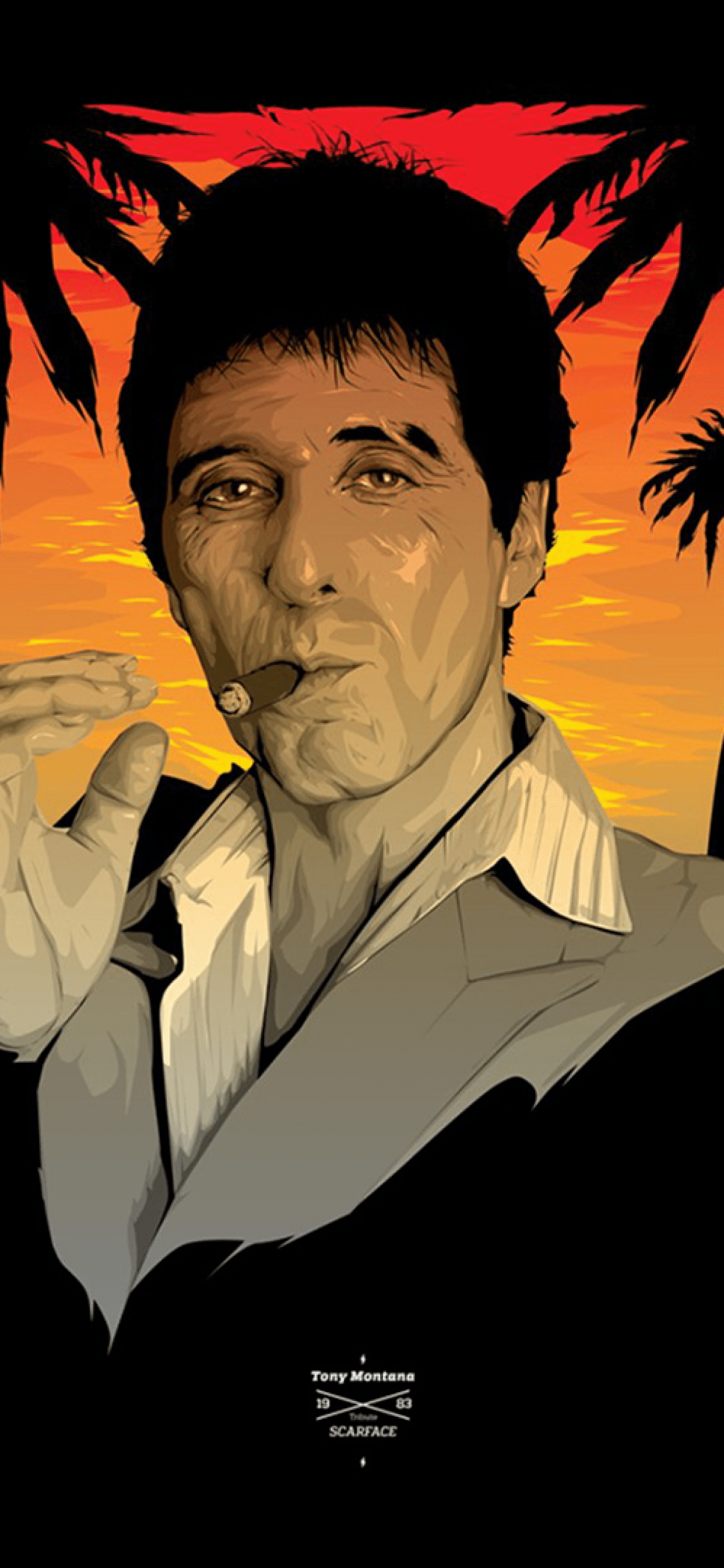 1242x2688 Download 1242x2688 Scarface, Tony Montana Wallpaper for iPhone 11 Pro Max & XS Max