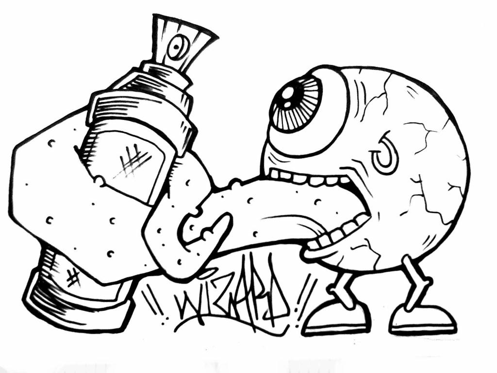 1024x768 Simple Cute Doodle Art Easy Drawing