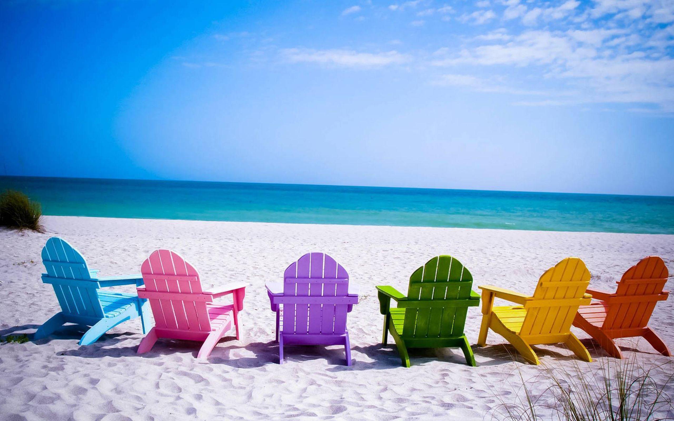 Summer Beach Chair Desktop Wallpapers - Top Free Summer Beach Chair Desktop  Backgrounds - WallpaperAccess