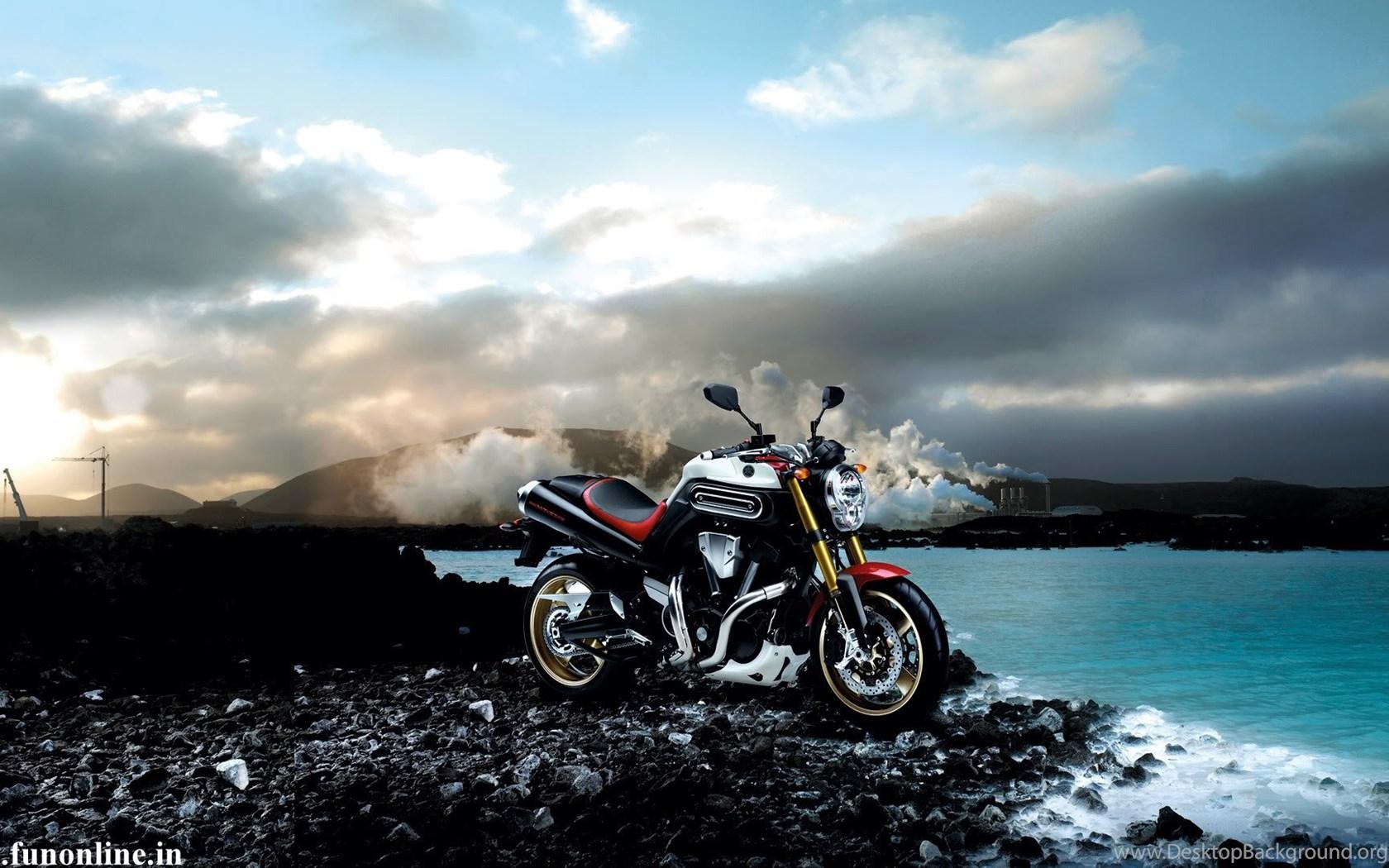 1680x1050 Download Yamaha MT 07 2015 Bike Free Wallpaper Desktop Desktop Background