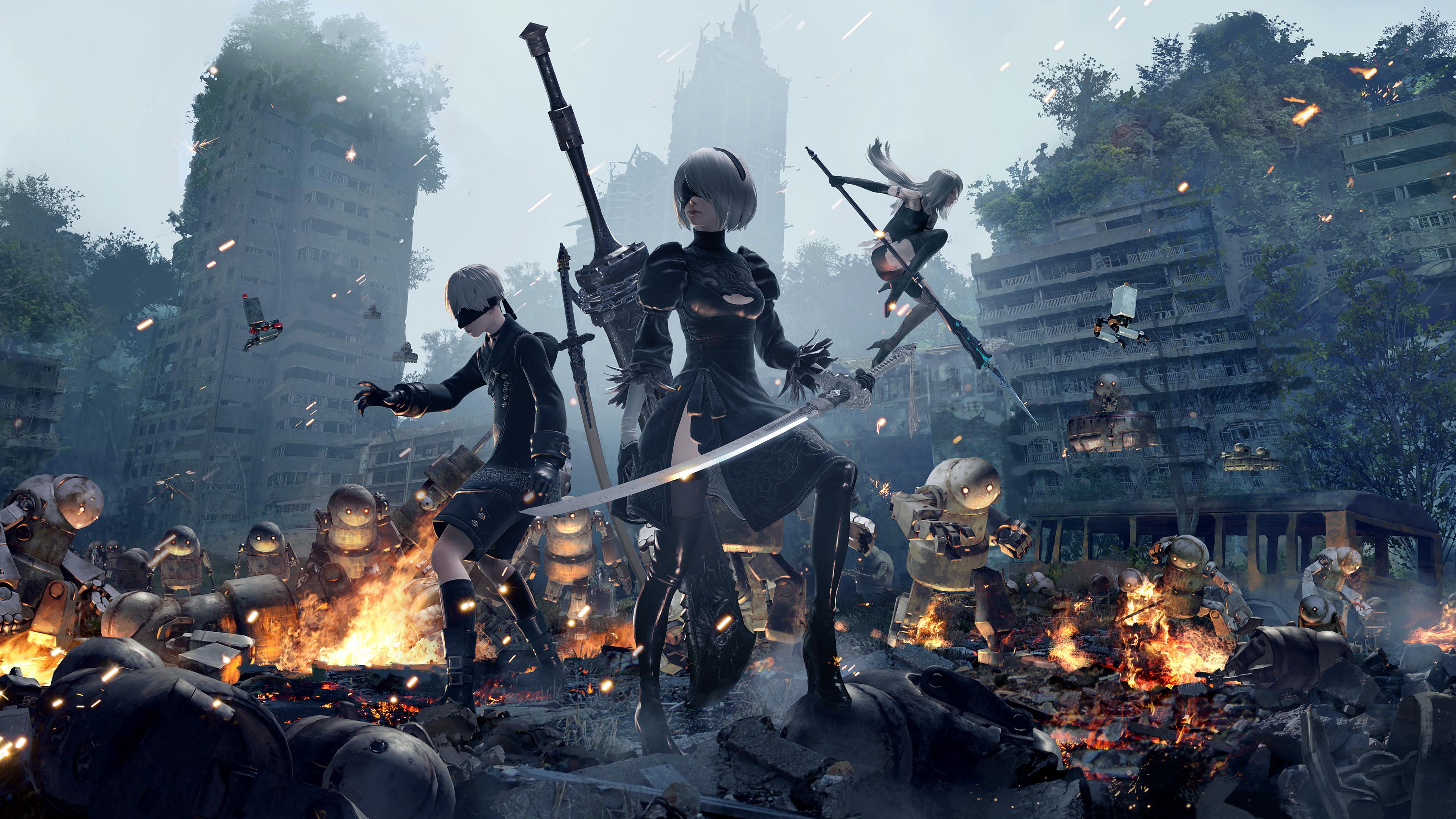 3840x2160 Nier Automata 4k Wallpaper