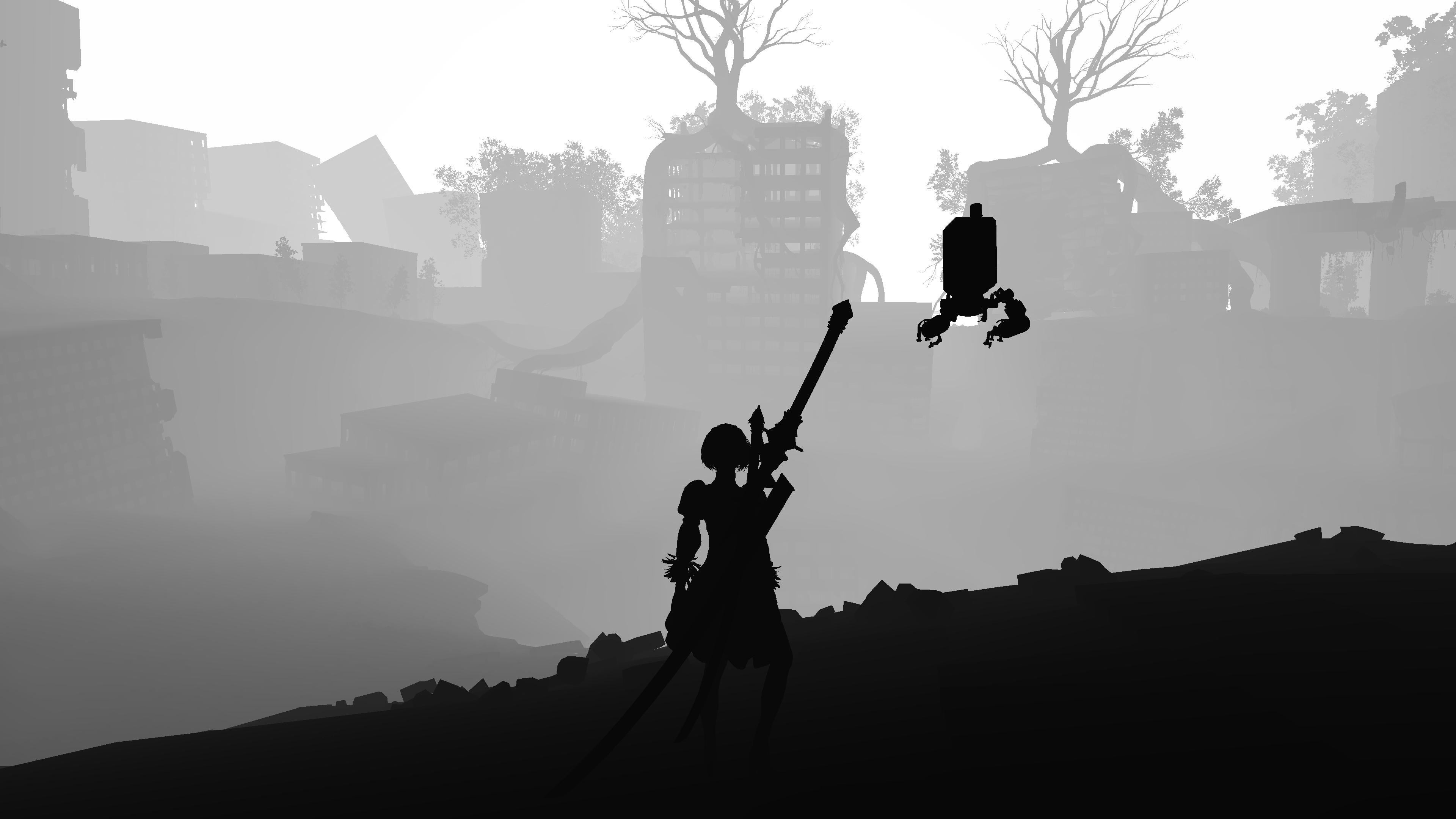 3840x2160 NieR: Automata Wallpaper 4k Ultra HD