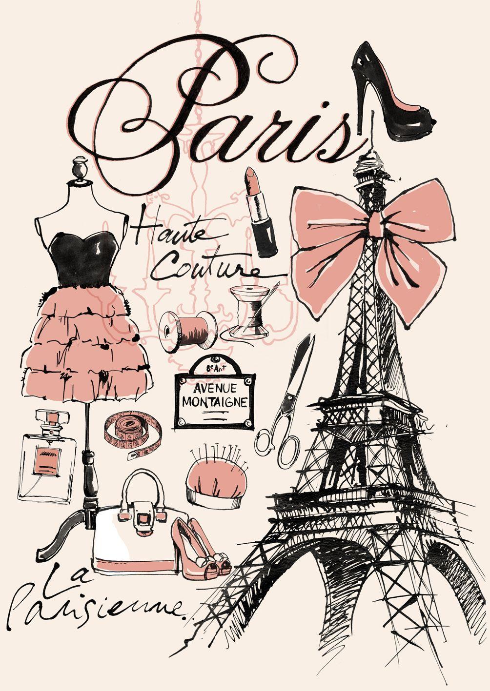 1004x1417 iPhone Fashion Illustration iPhone Fashion Girly Wallpaper