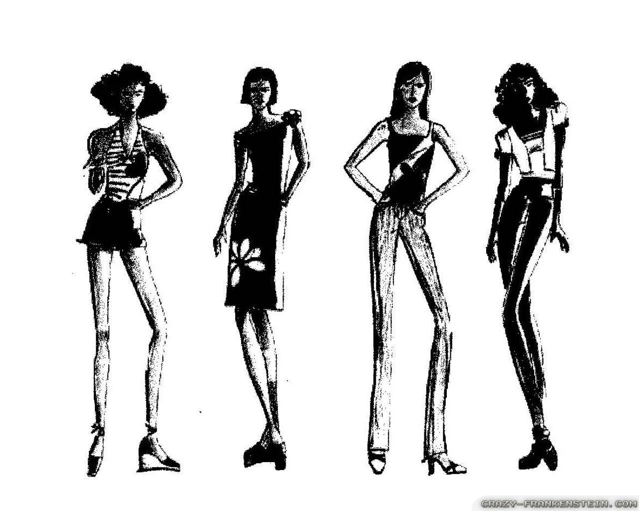 1280x1024 Free download Fashion Sketches wallpaper Crazy Frankenstein [1280x1024] for your Desktop, Mobile & Tablet. Explore Fashion Sketch Wallpaper. Pink Paris Wallpaper, Mickey Mouse Sketch Wallpaper, Pencil Sketch Wallpaper