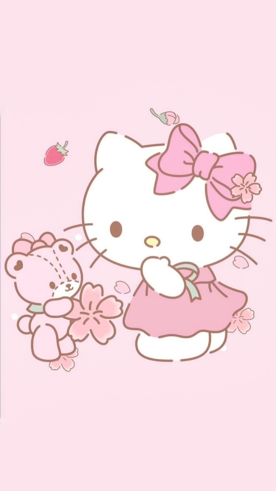1152x2048 Hello Kitty BG. Hello kitty wallpaper, Kitty, Kitty wallpaper
