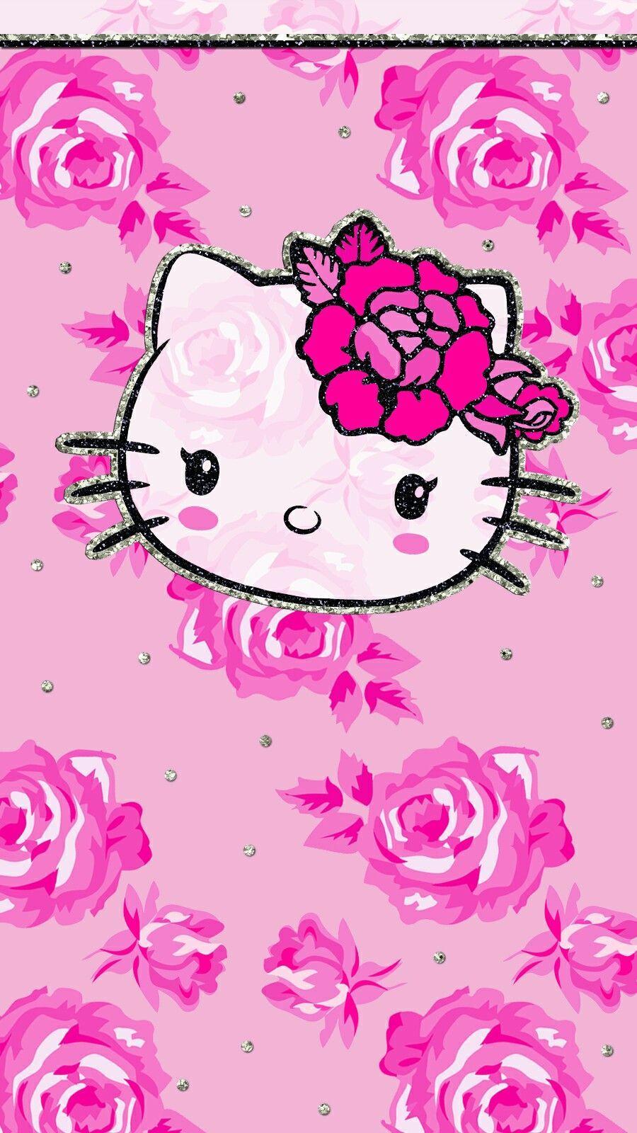 900x1600 Hot Pink Hello Kitty Wallpaper, HD Hot Pink Hello Kitty Background