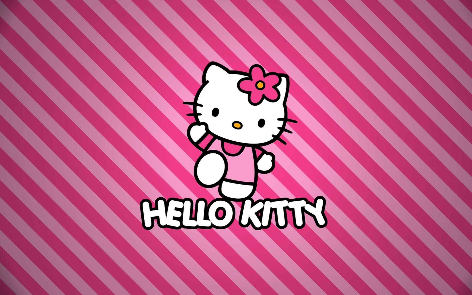 1920x1200 Pink Hello Kitty Wallpaper