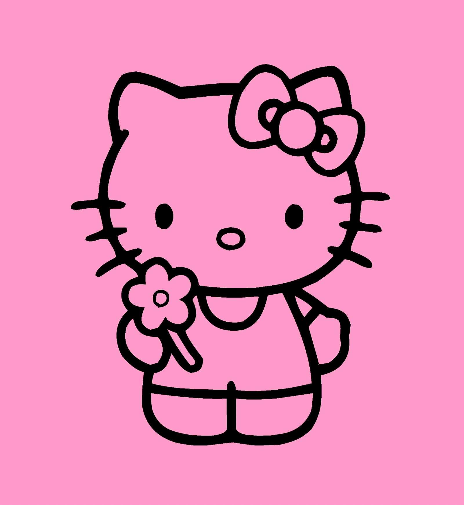 1600x1738 Gambar Pink Hello Kitty HD Wallpaper