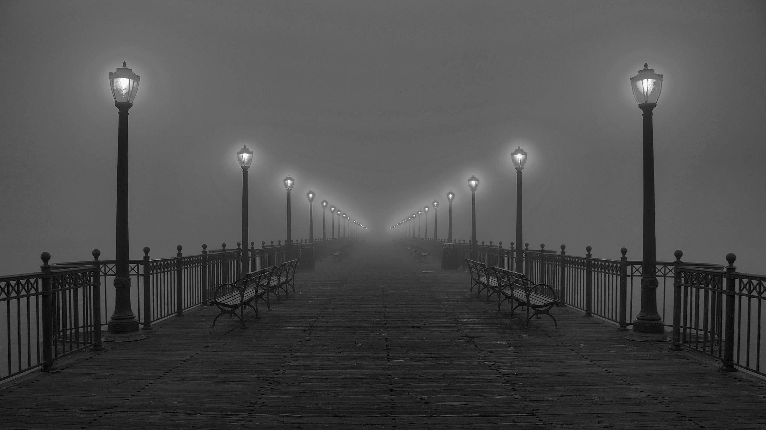 2560x1440 Black And White Wallpaper Desktop
