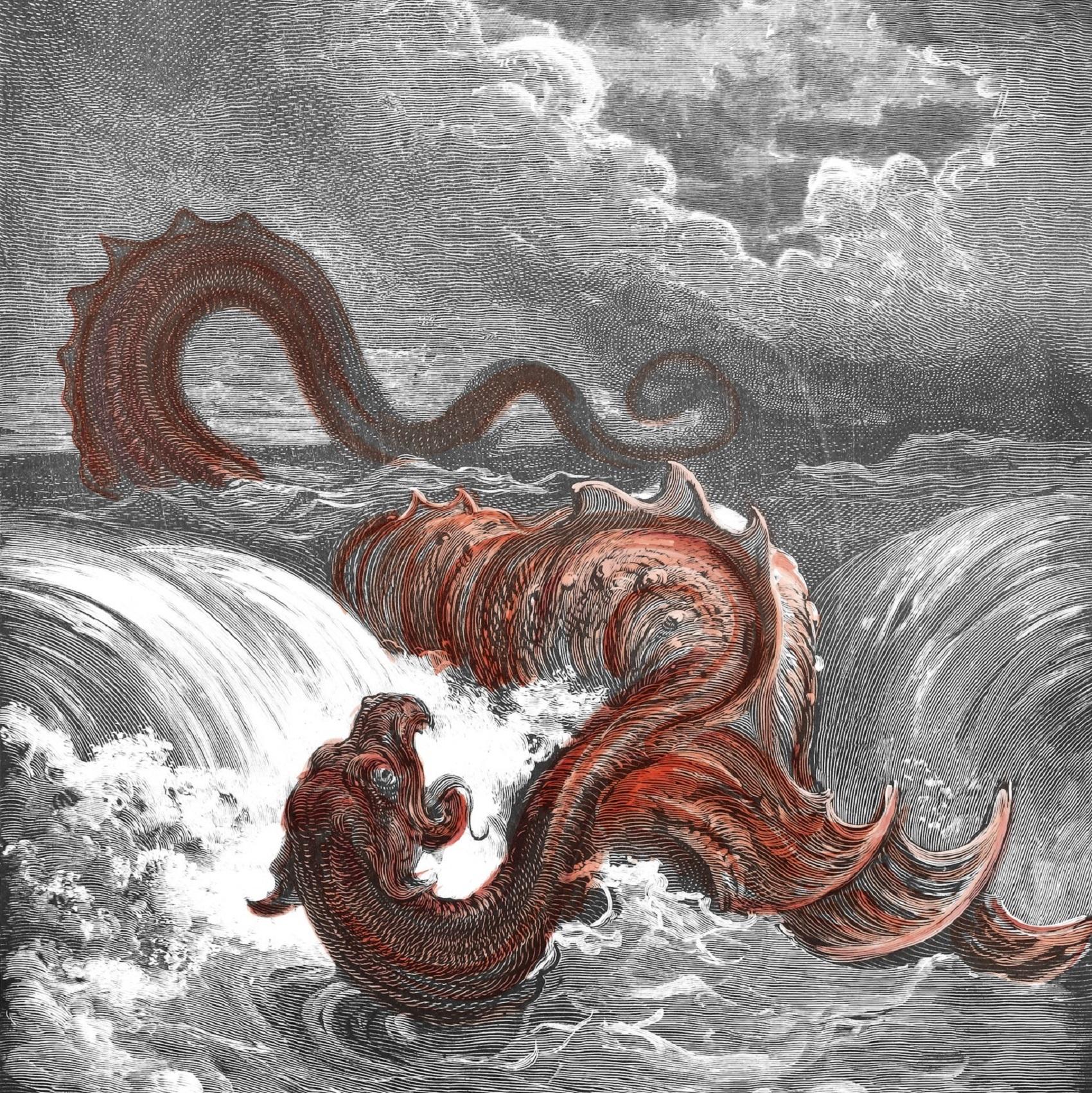 1700x1701 Inkiostro Bianco Dragon Wallpaper