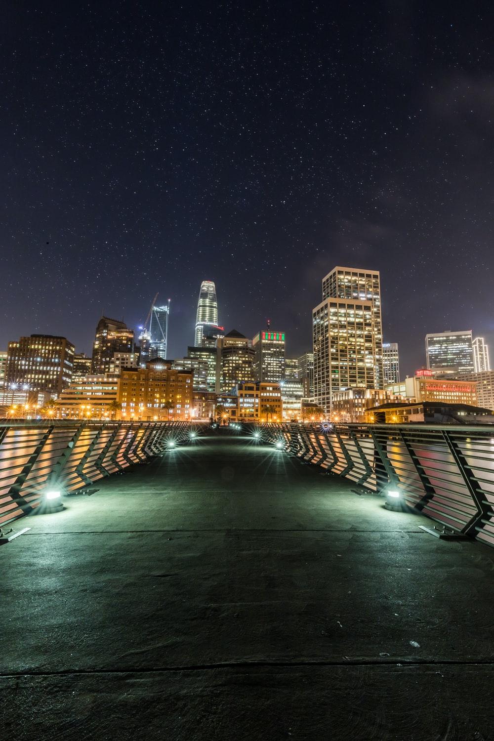 1000x1500 San Francisco At Night Picture. Download Free Image
