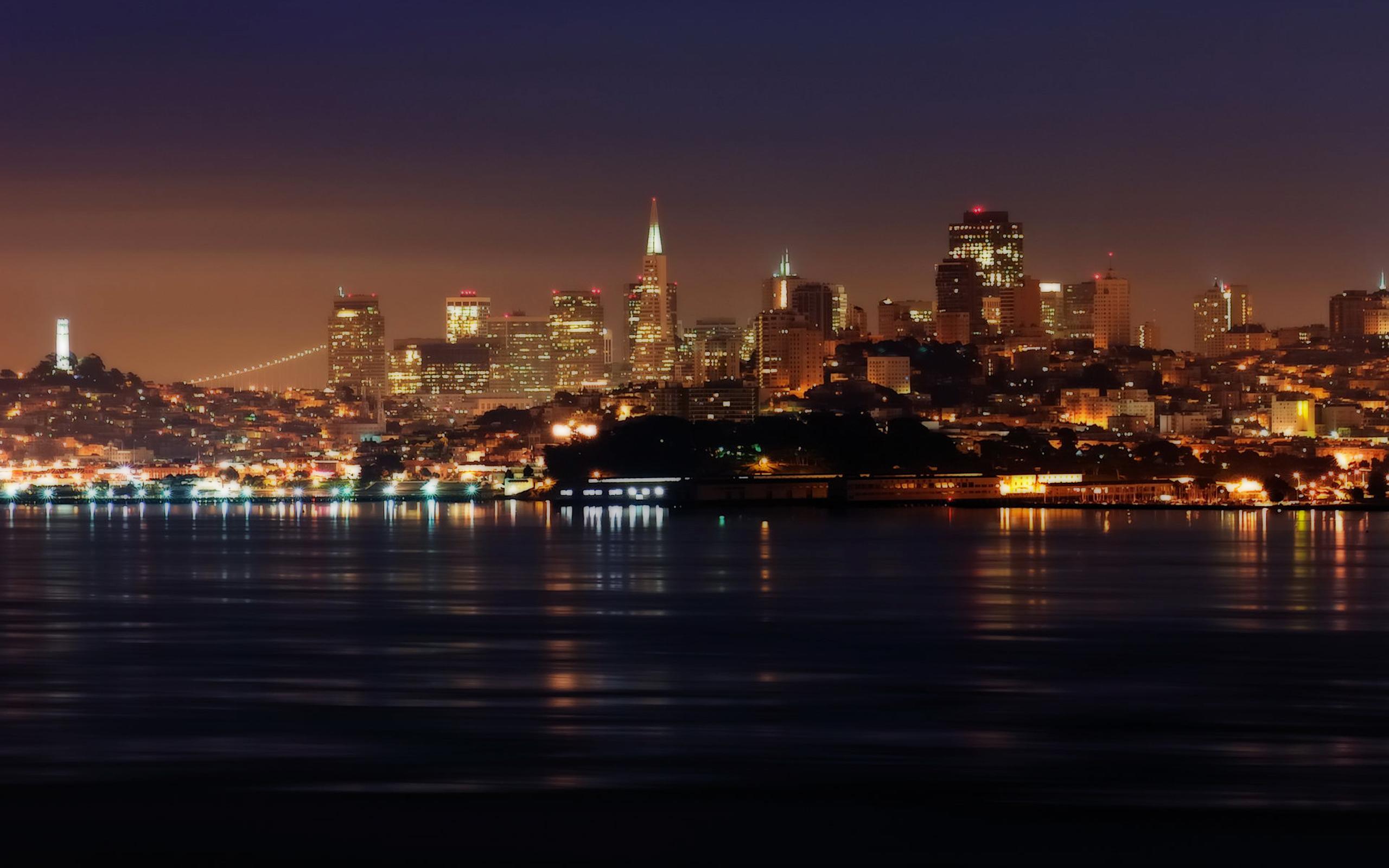2560x1600 San Francisco At Night