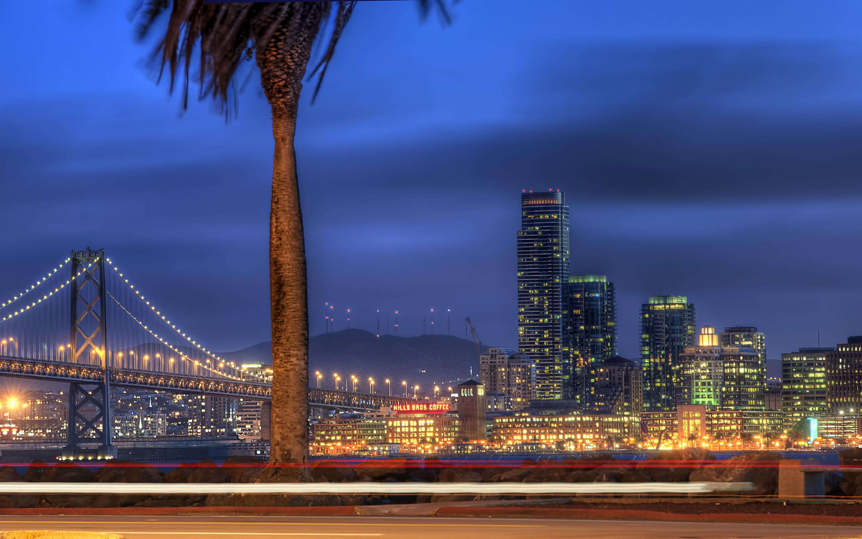 2880x1800 San francisco night view
