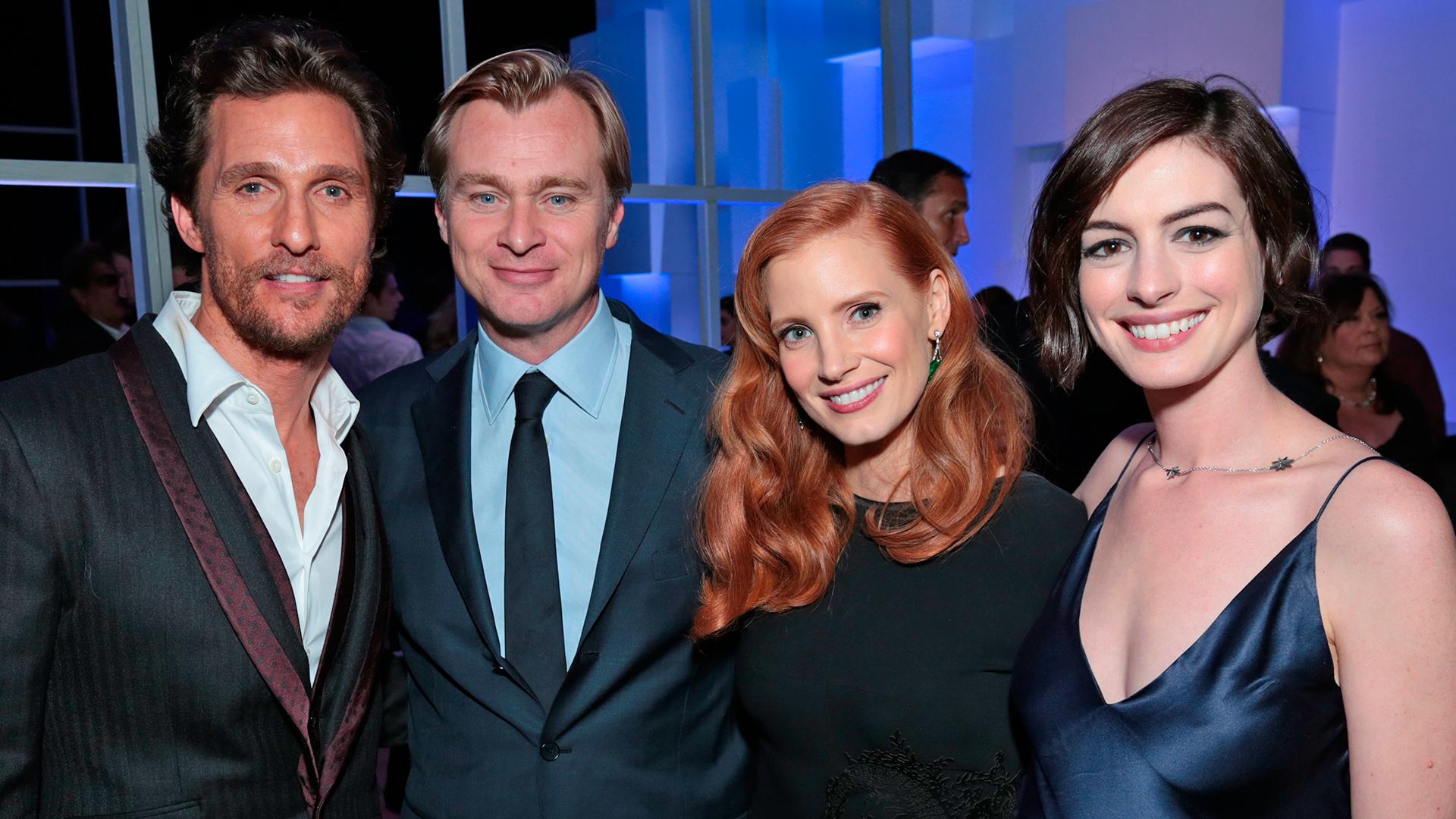 1920x1080 Anne Hathaway at 'Interstellar' Premiere: 'Your Minds Will Be Bent and Your Hearts Opened'