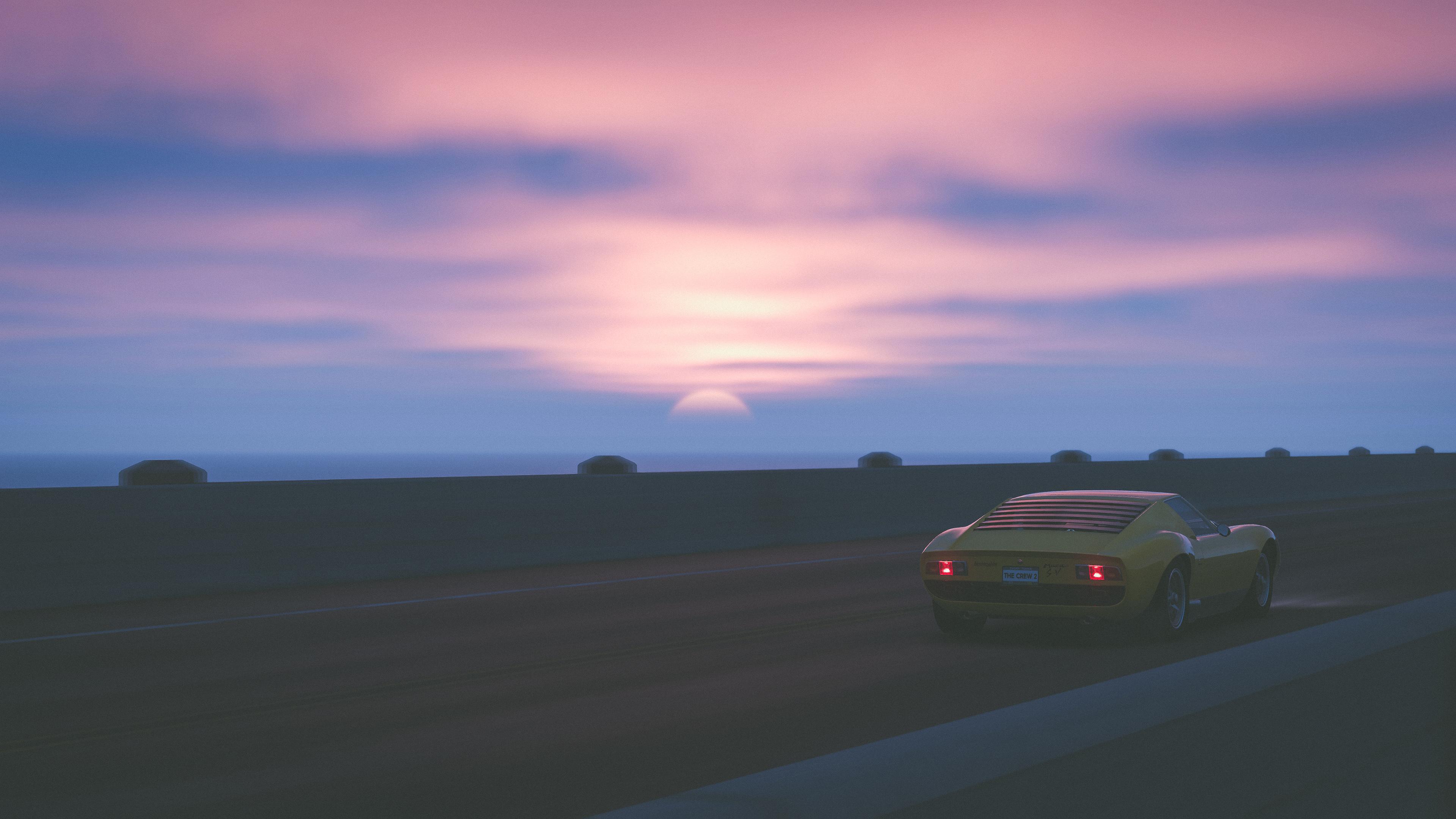 3840x2160 The Crew 2 Lamborghini Miura SV 4k, HD Games, 4k Wallpaper, Image, Background, Photo and Picture