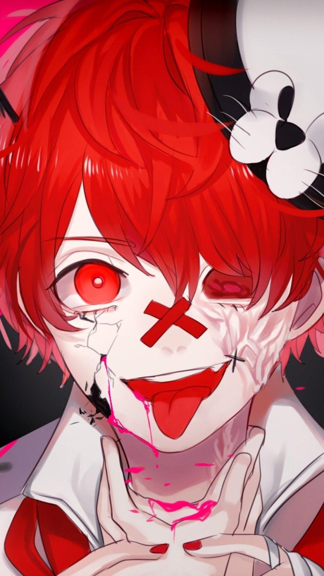 1080x1920 Psycho Anime Girl Wallpaper