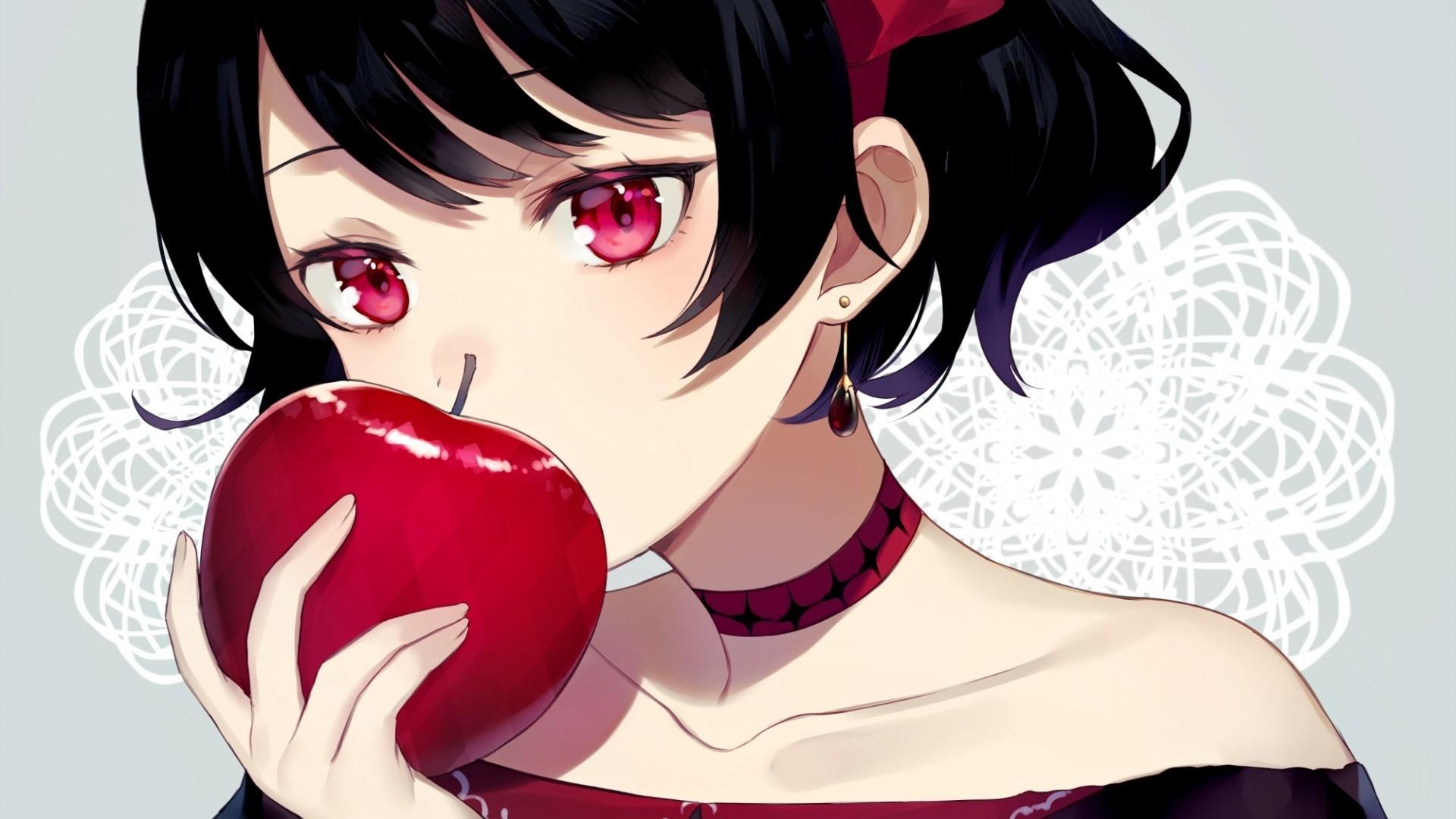 1920x1080 iPhone Crazy Anime Girl Wallpaper
