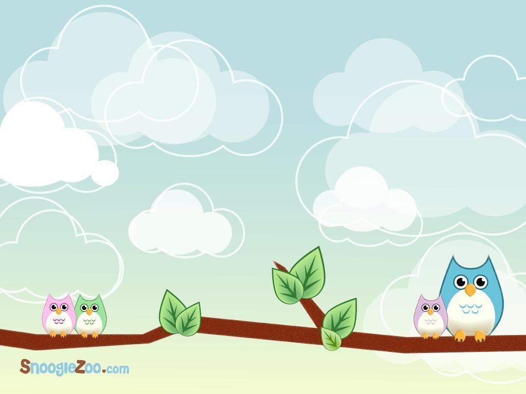 1024x768 Free Owl Wallpaper