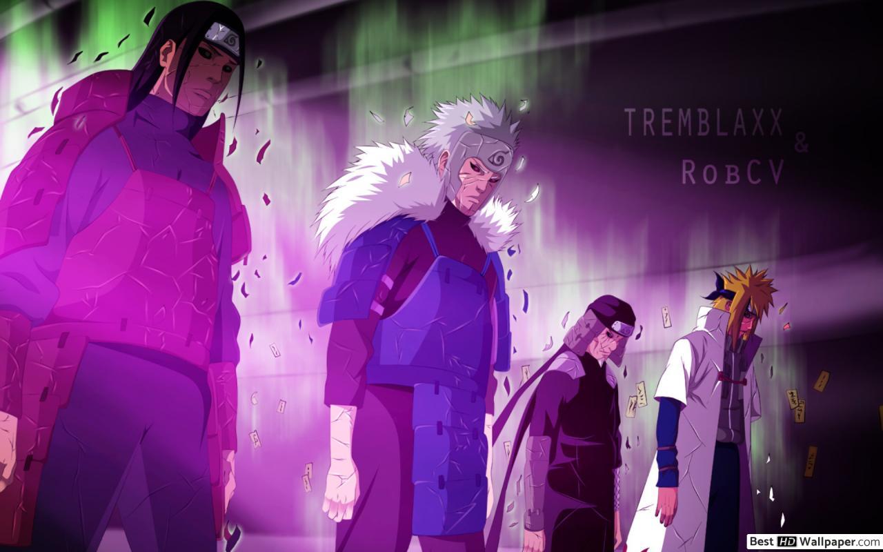 1280x800 Naruto Shippuden Namikaze, Hiruzen Sarutobi, Tobirama Senju, Hashirama Senju, Rinne Rebirth, Previous Hokage HD wallpaper download