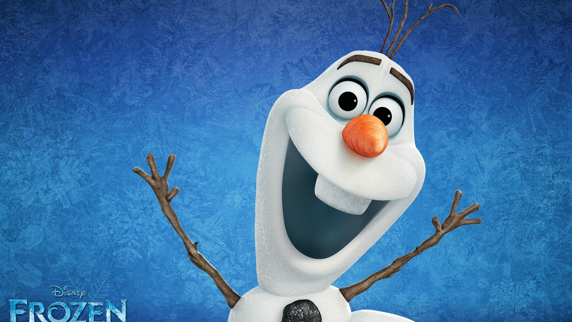 1920x1080 Download 1920x1080 HD Wallpaper frozen smile cartoon olaf snowman, Desktop Background HD