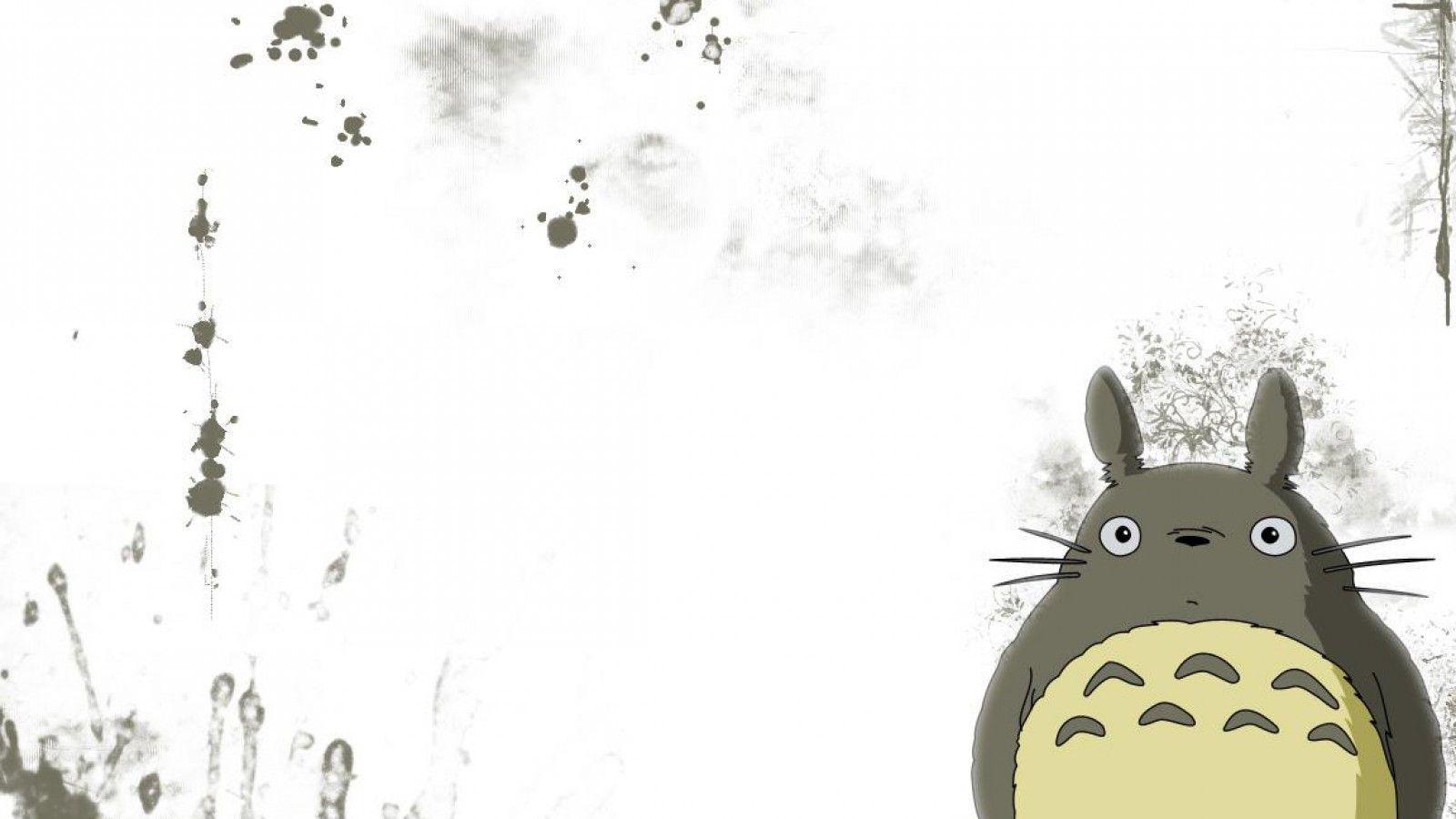 1600x900 Studio Ghibli Cute Minimalist Anime Wallpaper