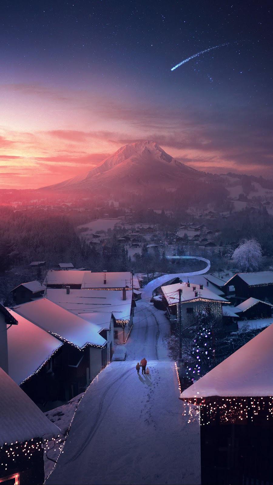 900x1600 Snow Wallpaper Free Download Winter Wallpaper for Mobile (1)