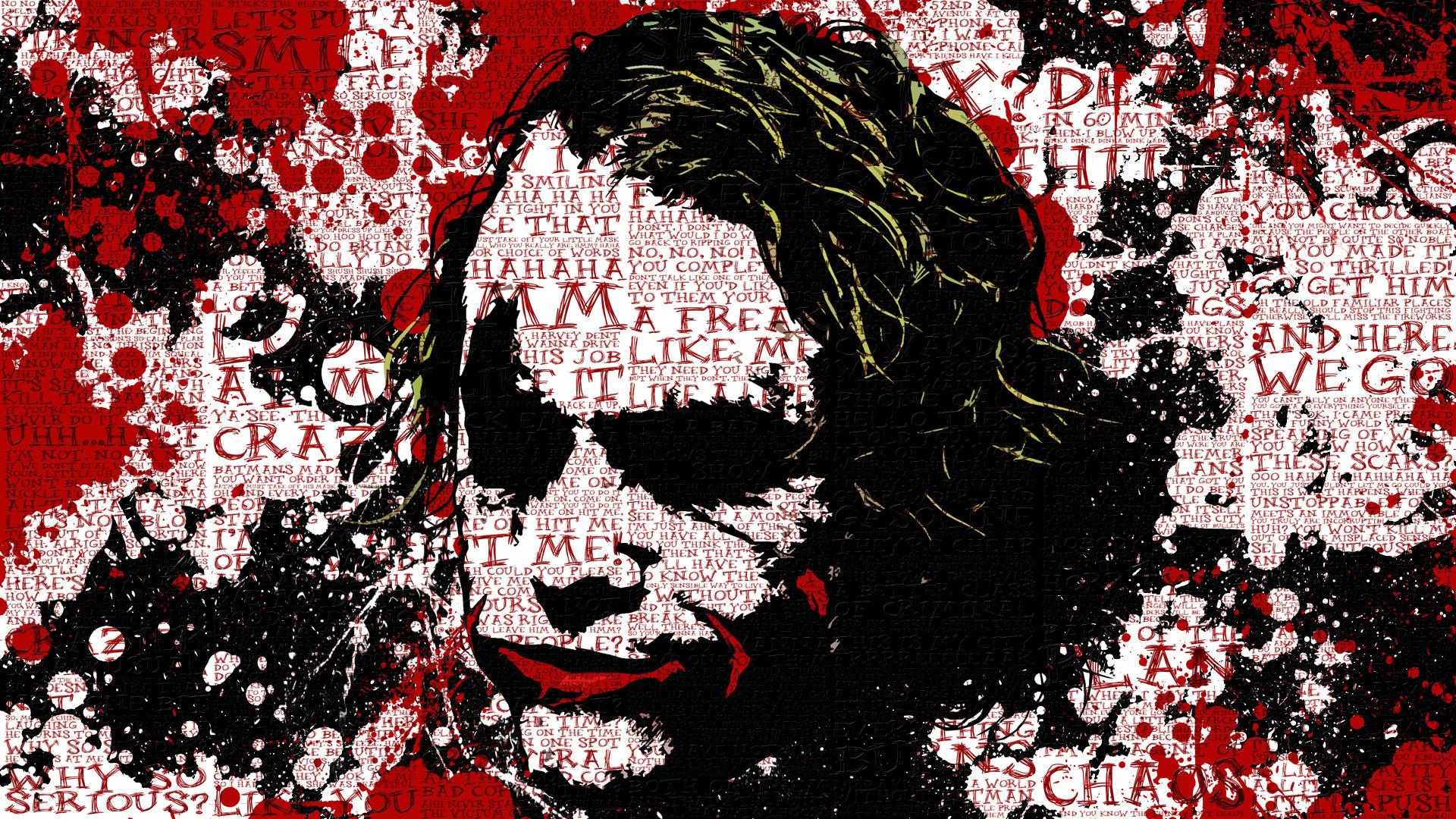 1920x1080 Joker Frases Wallpaper Full HD 1080p