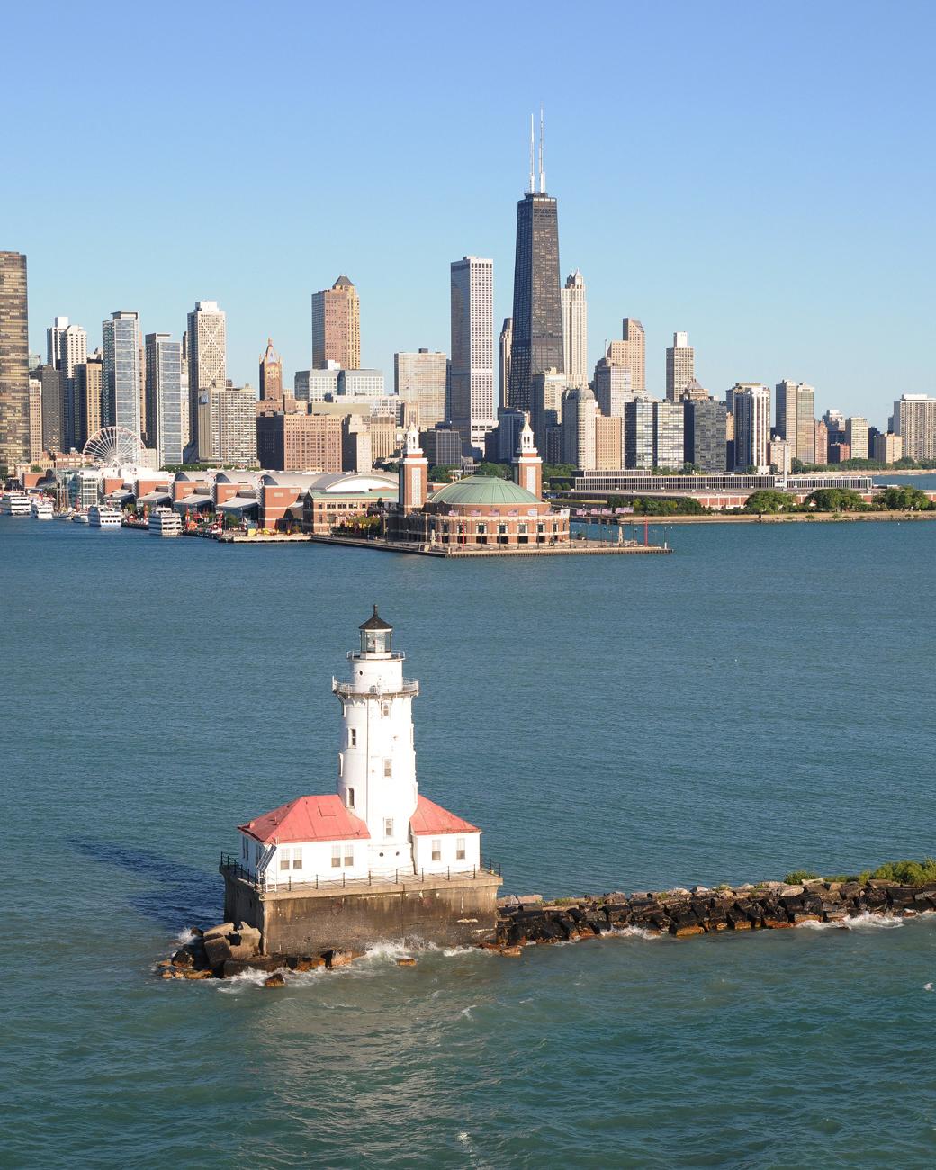 Chicago Lighthouse Wallpapers - Top Free Chicago Lighthouse Backgrounds