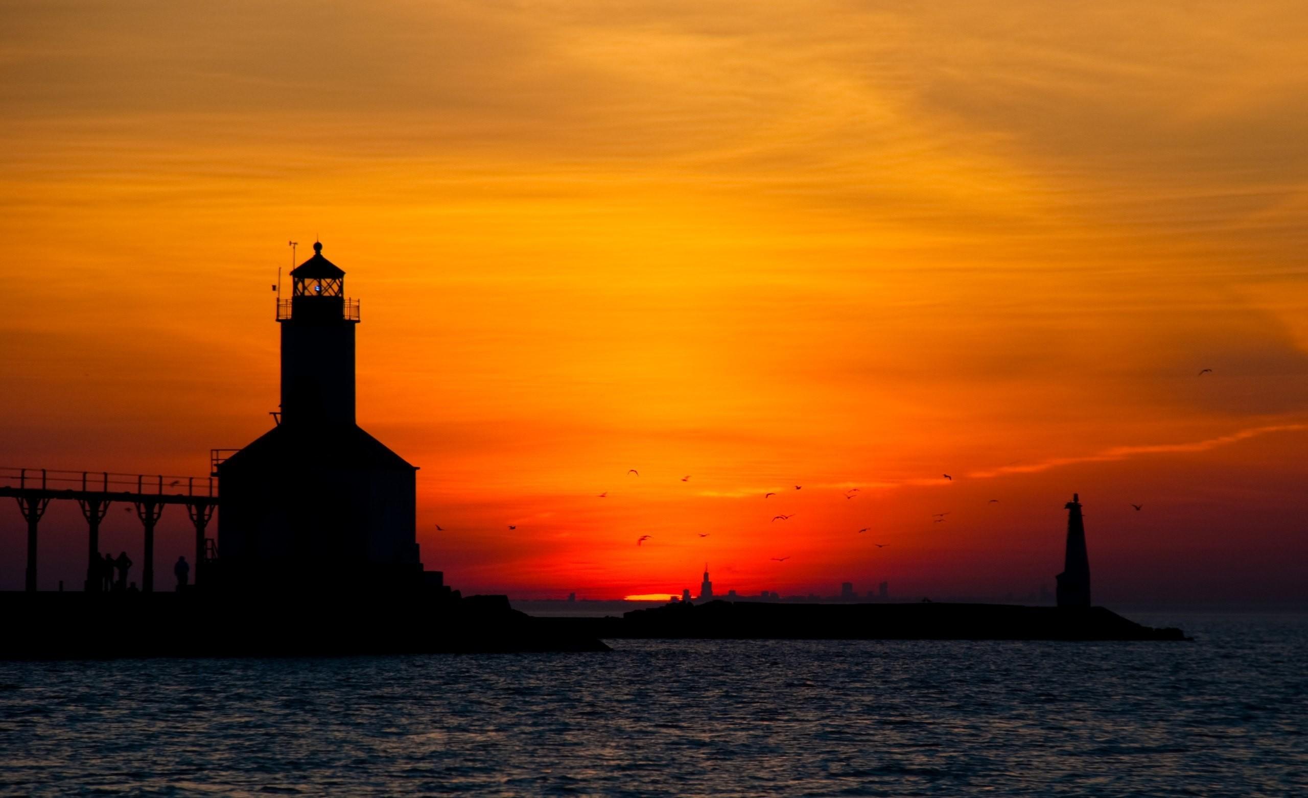 Chicago Lighthouse Wallpapers - Top Free Chicago Lighthouse Backgrounds 