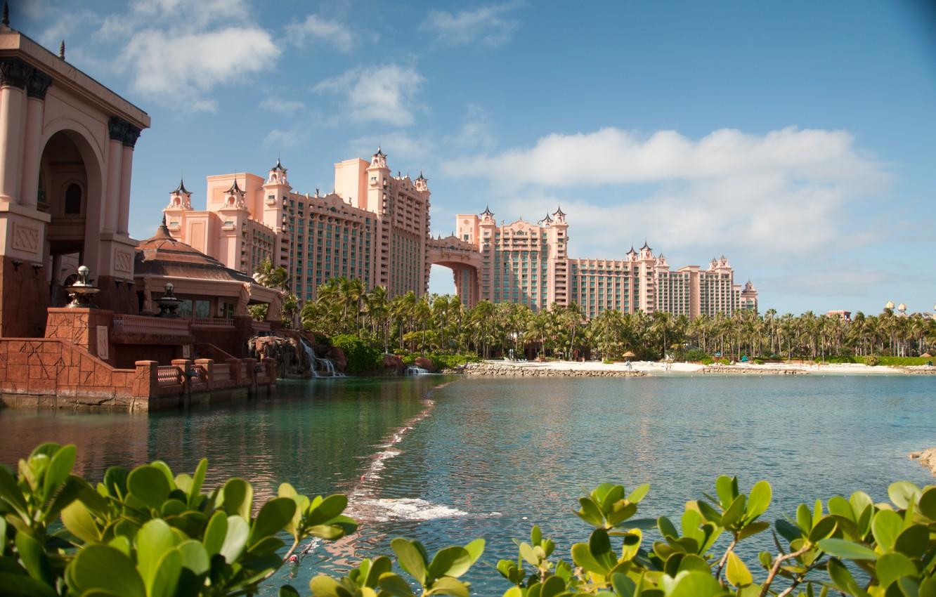 1332x850 Wallpaper Dubai, the hotel, Dubai, UAE, Atlantis, architecture, Atlantis The Palm image for desktop, section город
