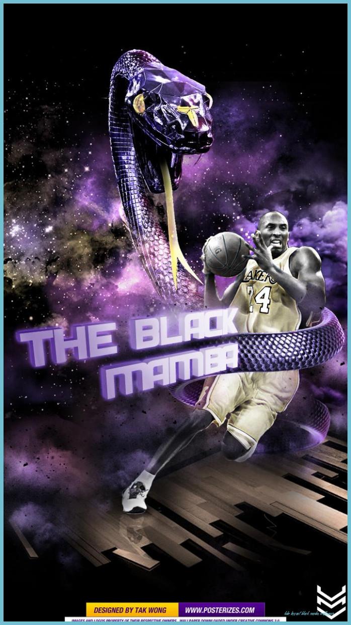 698x1241 Kobe Bryant The Black Mamba Wallpaper Bryant Black Mamba Wallpaper