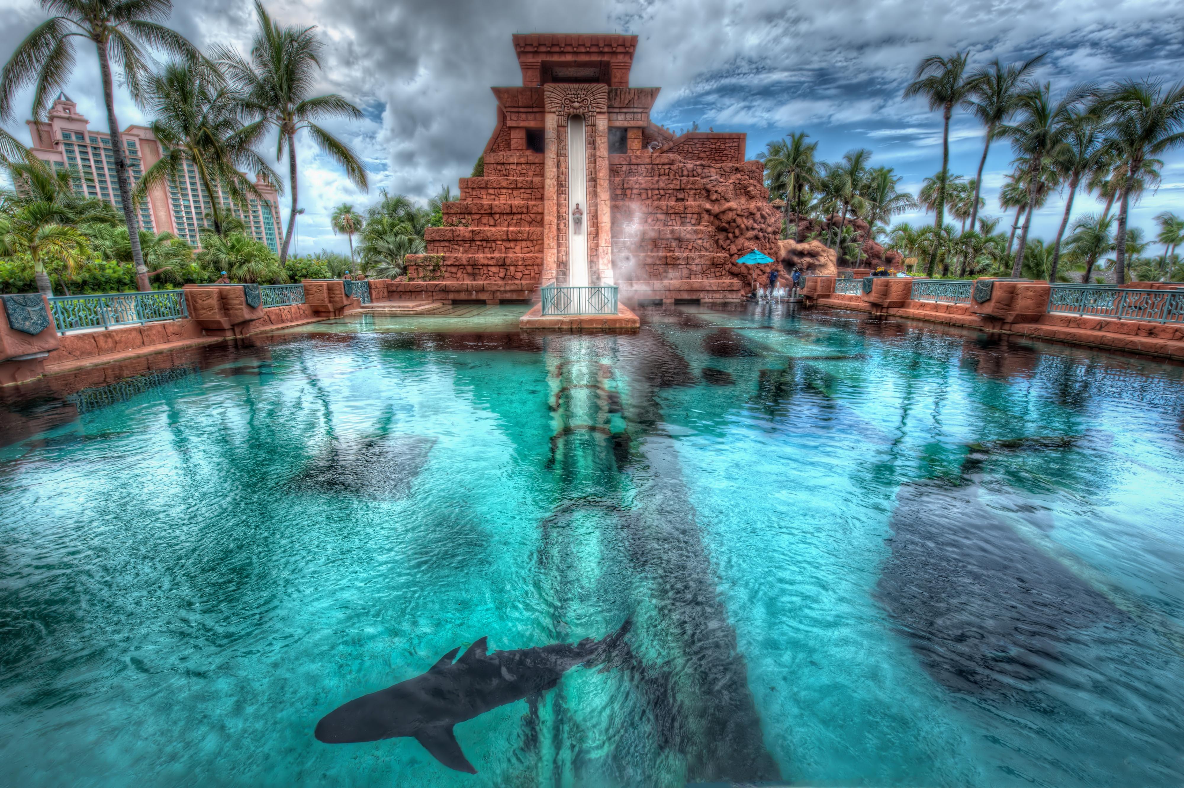 4000x2661 Title Aquaventure Waterpark, Dubai Man Made Bahamas HD Wallpaper