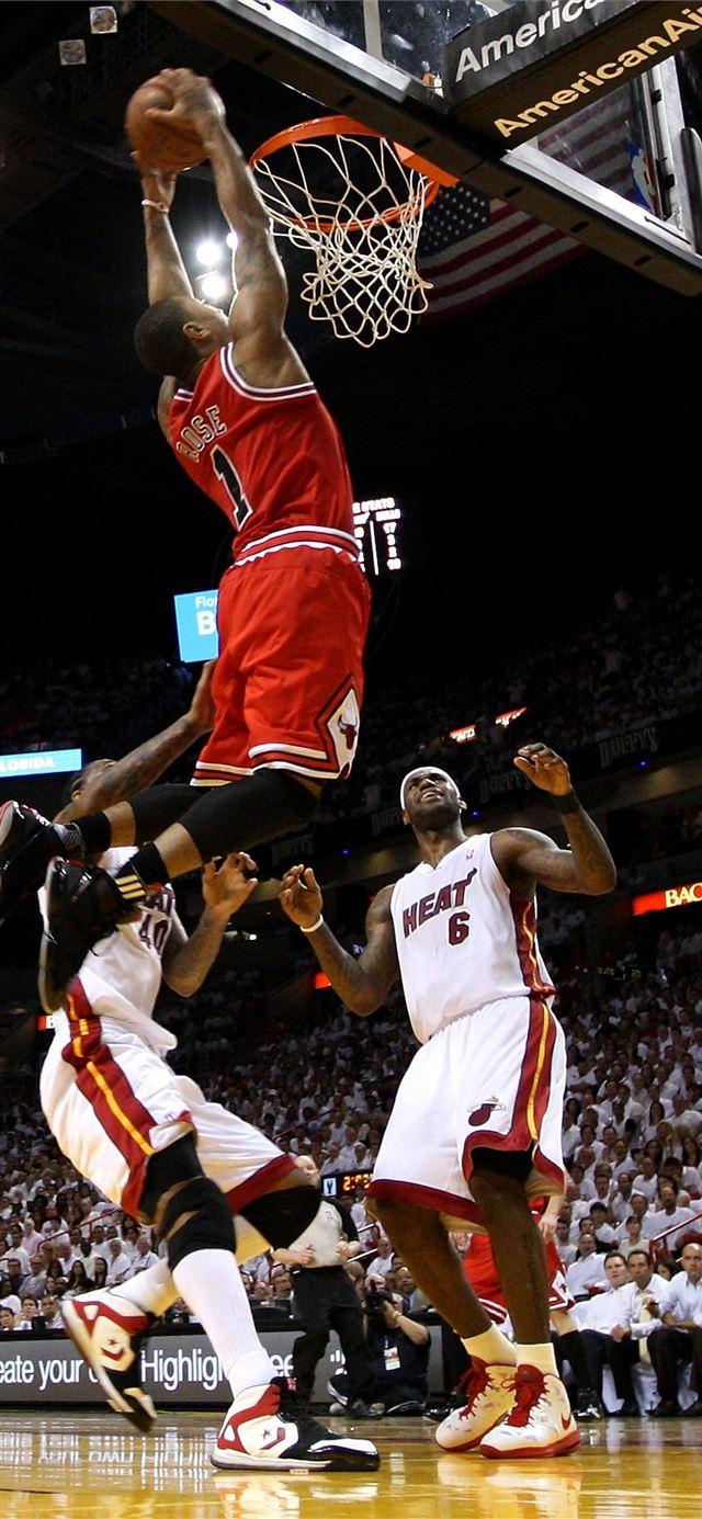 640x1385 Best Derrick rose iPhone 11 HD Wallpaper